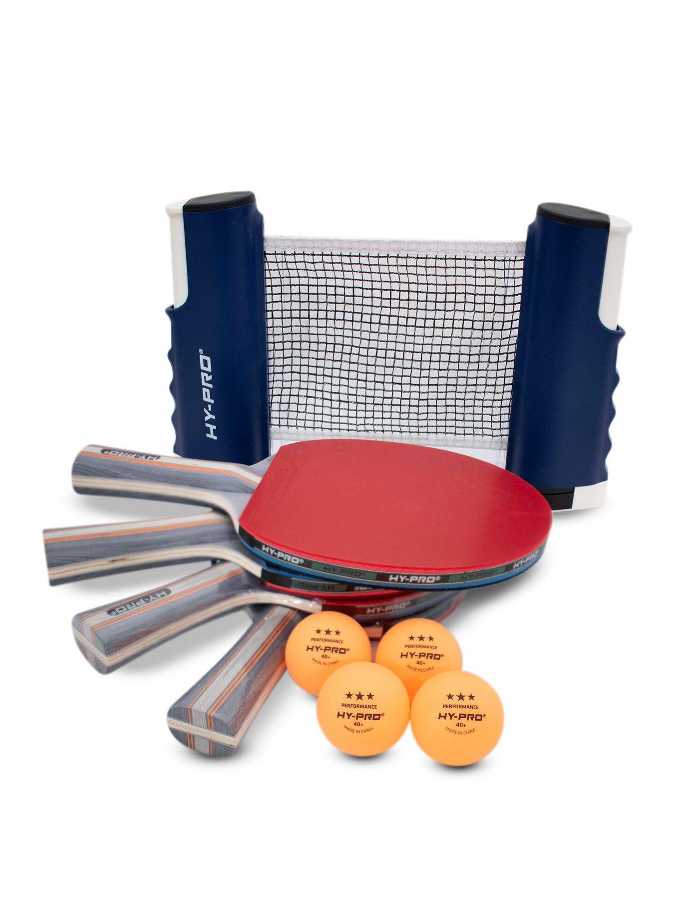 Image 1 of 6 of Hy-Pro 4 Person Pro Portable Table Tennis Set