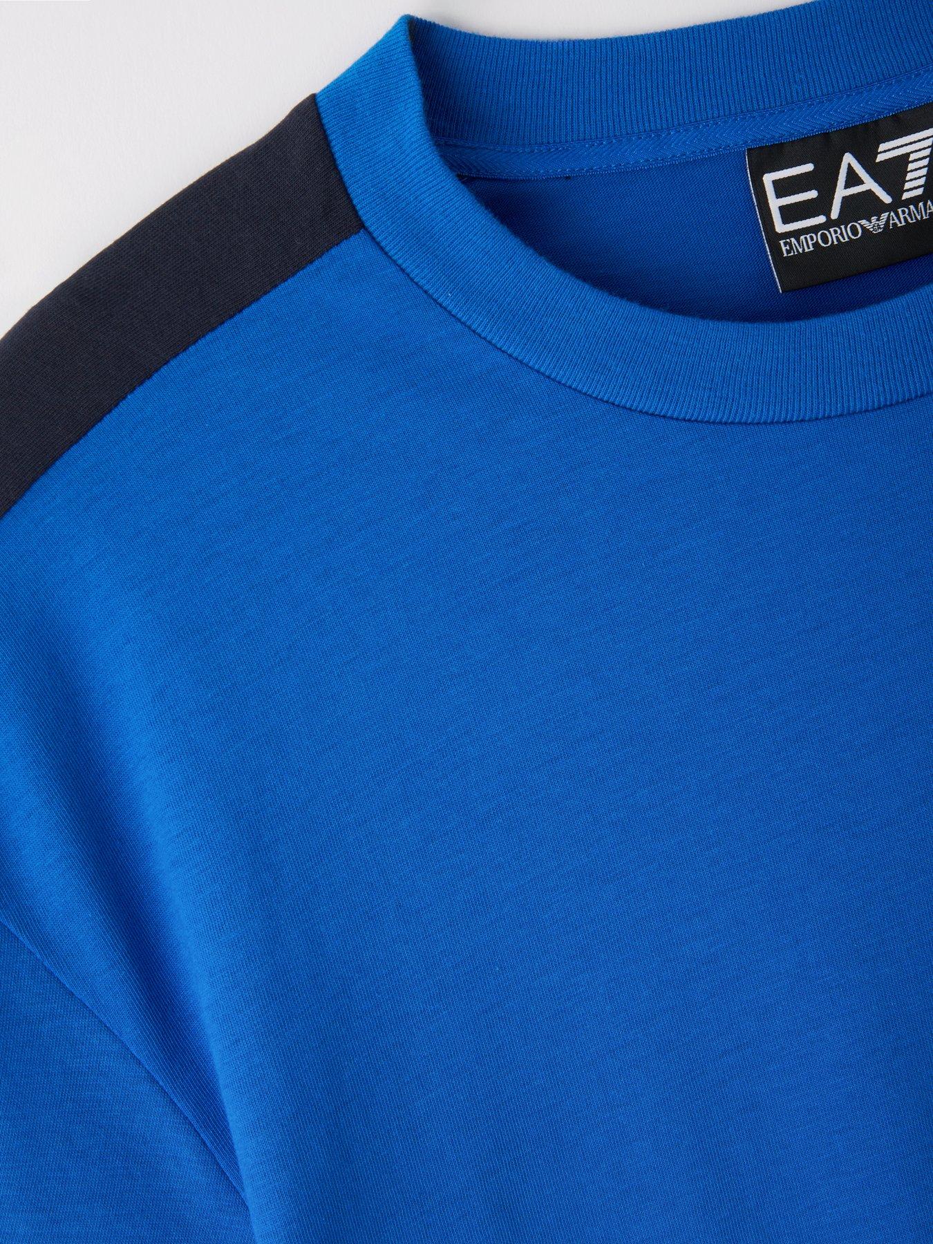 ea7-emporio-armani-boys-athletic-colour-block-short-sleeve-t-shirt-bluedetail