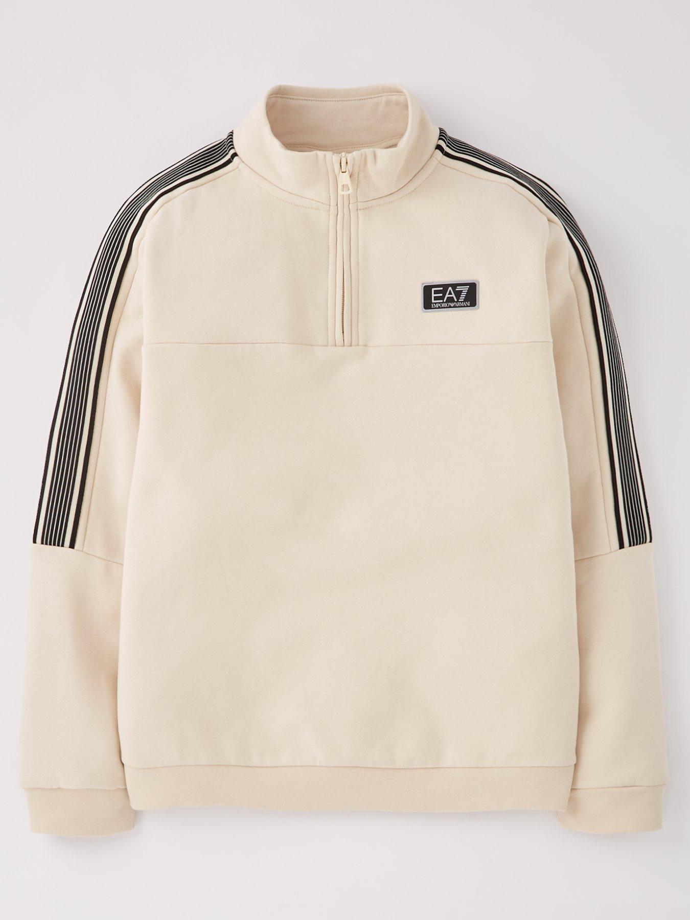 ea7-emporio-armani-boys-7-lines-half-zip-sweat-top-beige