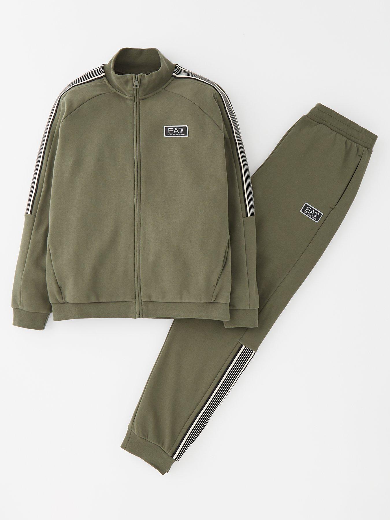 ea7-emporio-armani-boys-7-lines-zip-through-tracksuit-khaki