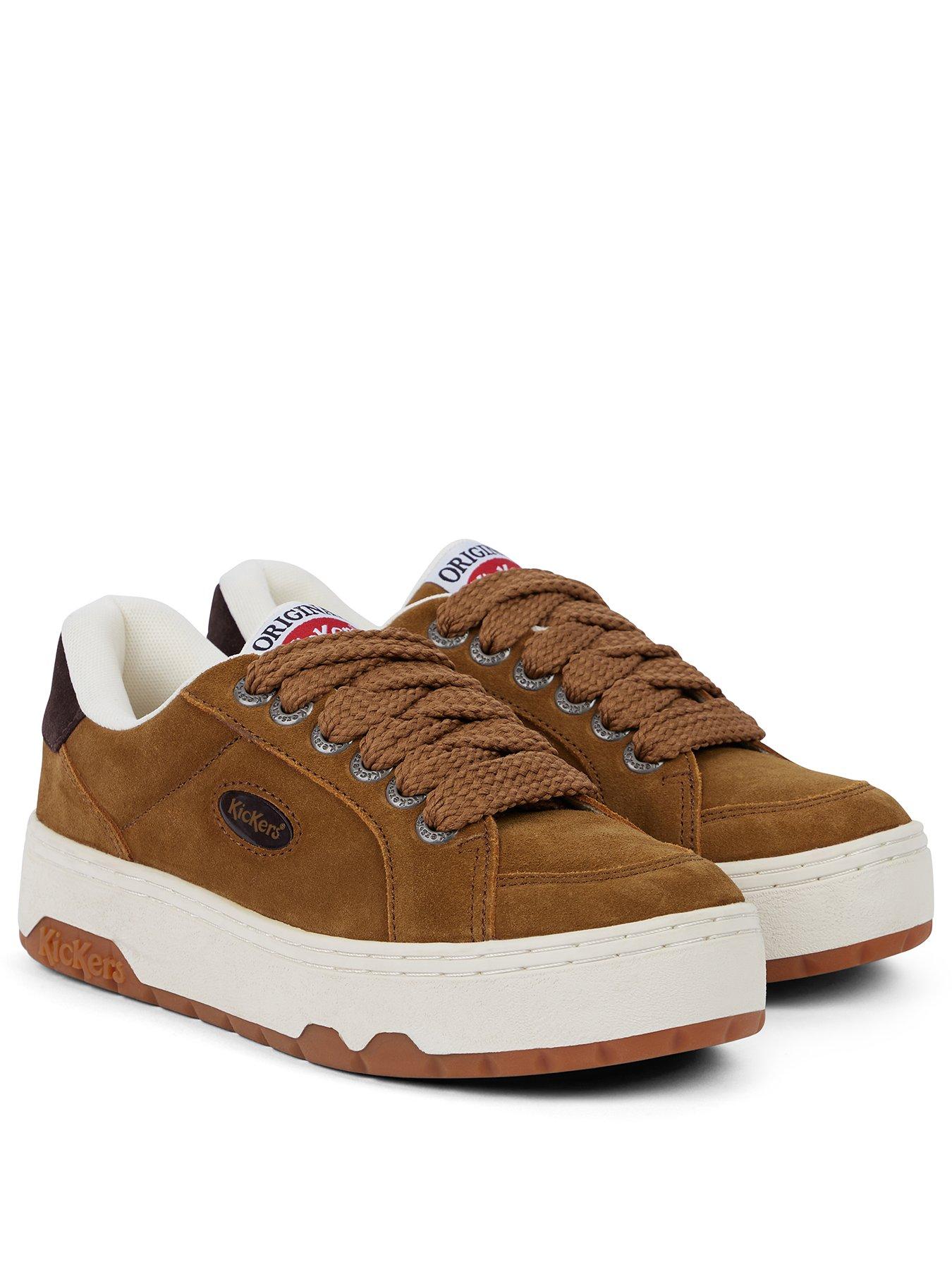 kickers-kickers-70-lo-skater-trainers-brownstillFront