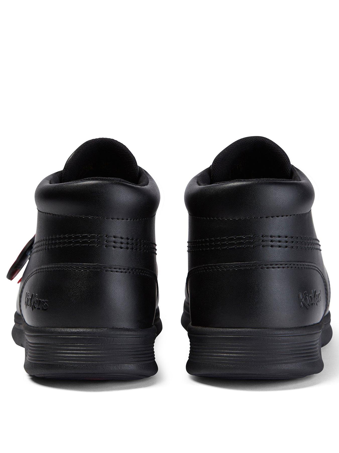 Image 3 of 6 of Kickers Kelland Lace Hi Lace Up Boots - Black