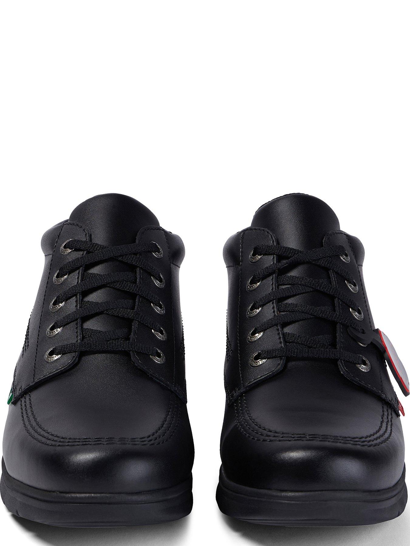 Image 5 of 6 of Kickers Kelland Lace Hi Lace Up Boots - Black