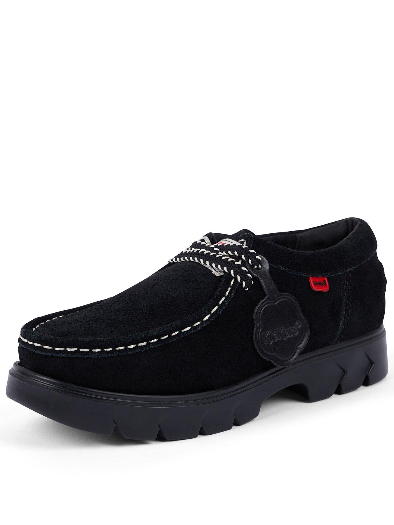 Image 1 of 5 of Kickers Kickers Lennon Wallabee Lace Up Shoes - Black