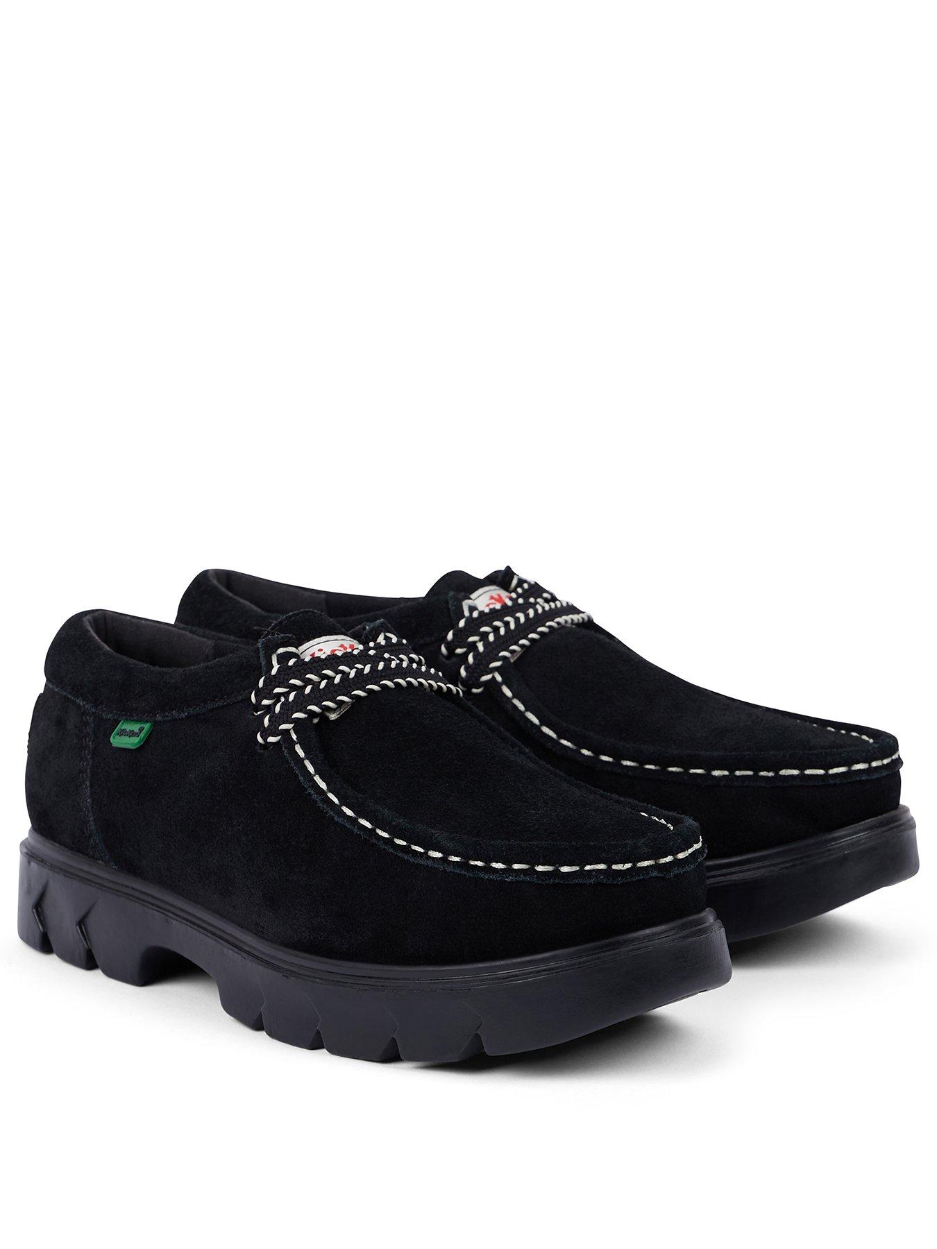 Image 2 of 5 of Kickers Kickers Lennon Wallabee Lace Up Shoes - Black