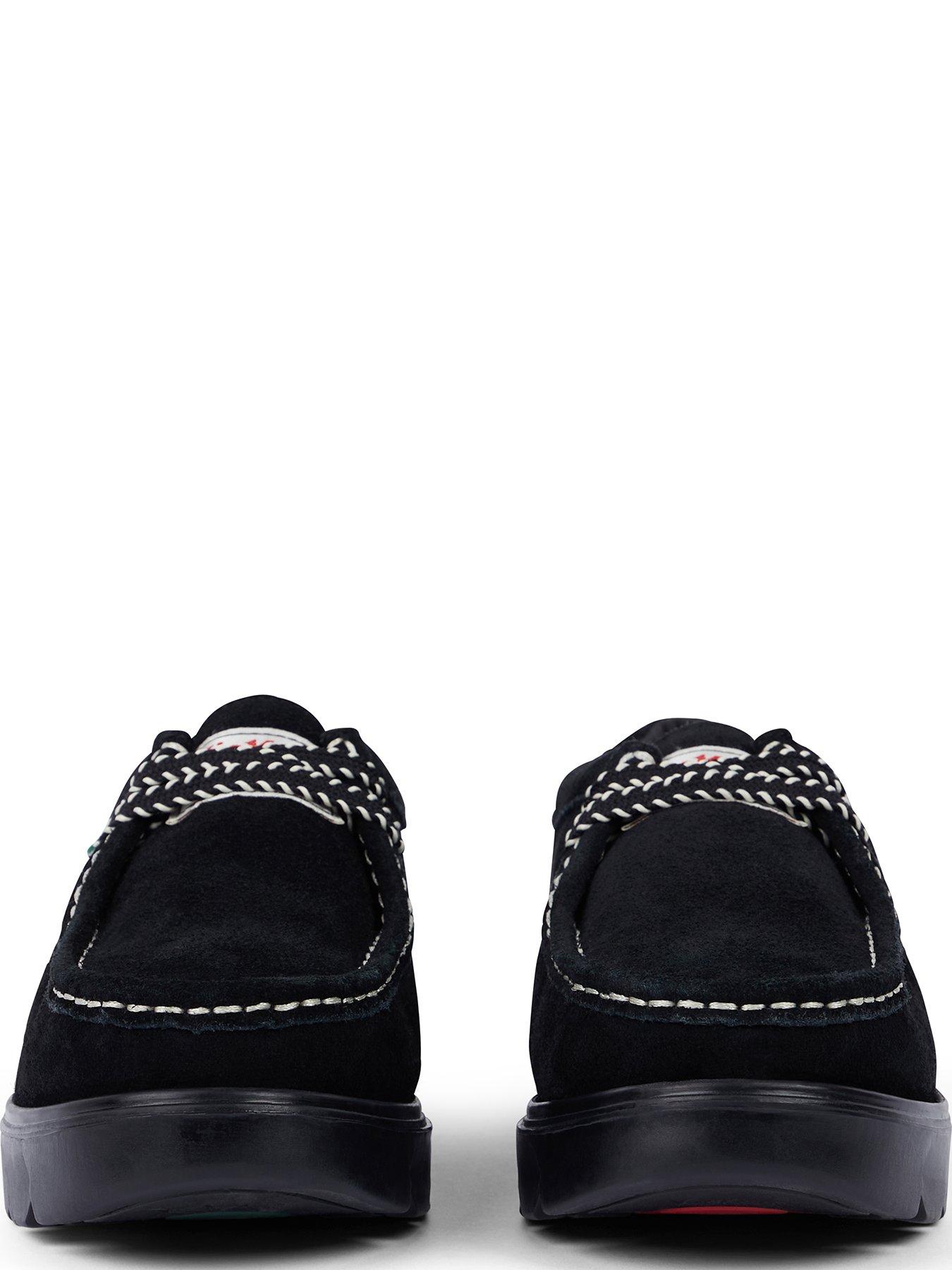 Image 5 of 5 of Kickers Kickers Lennon Wallabee Lace Up Shoes - Black