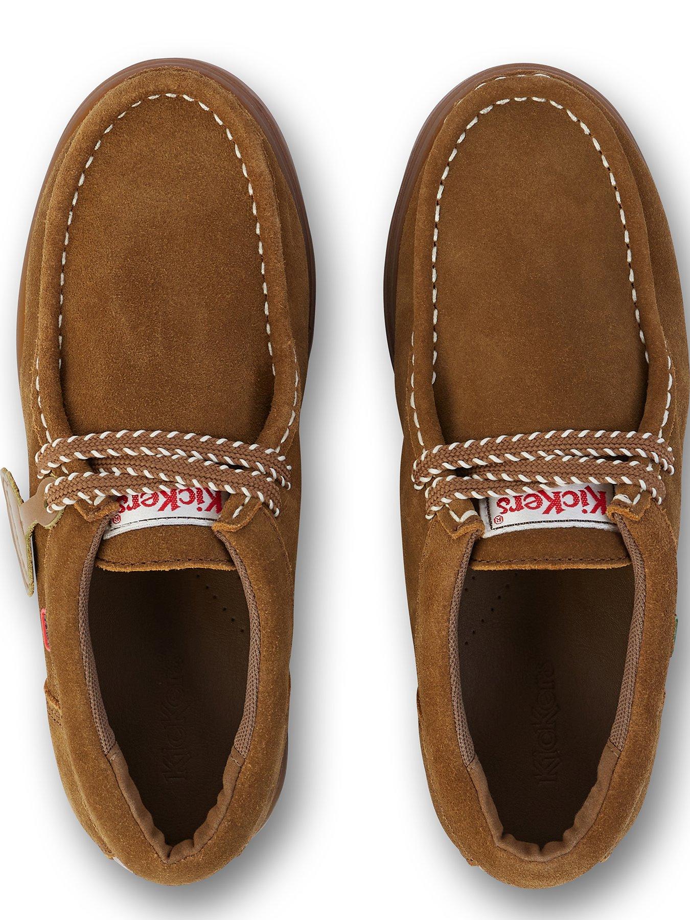 Image 4 of 6 of Kickers Lennon Wallabee Lace Up Shoes - Brown