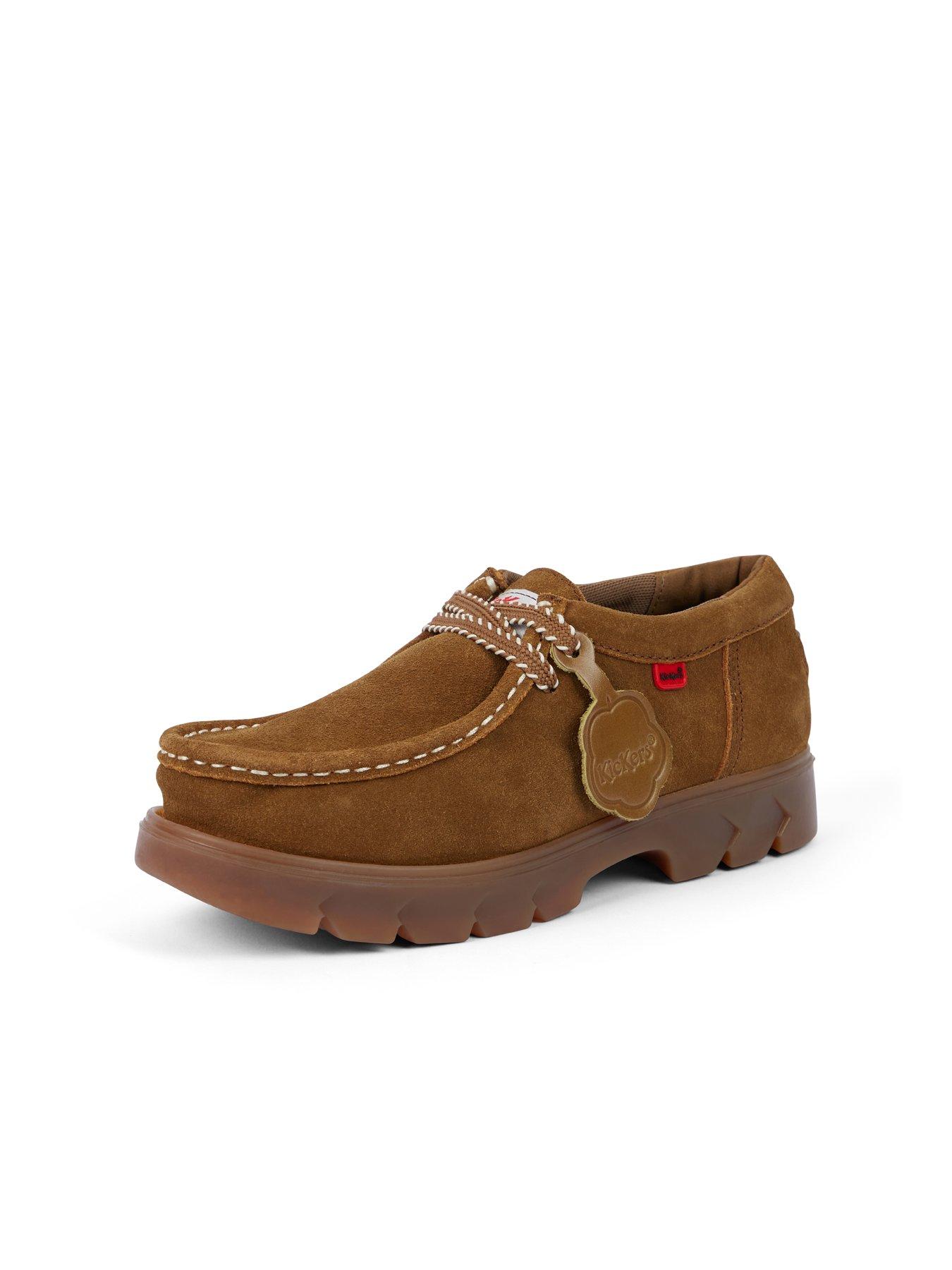 Image 6 of 6 of Kickers Lennon Wallabee Lace Up Shoes - Brown
