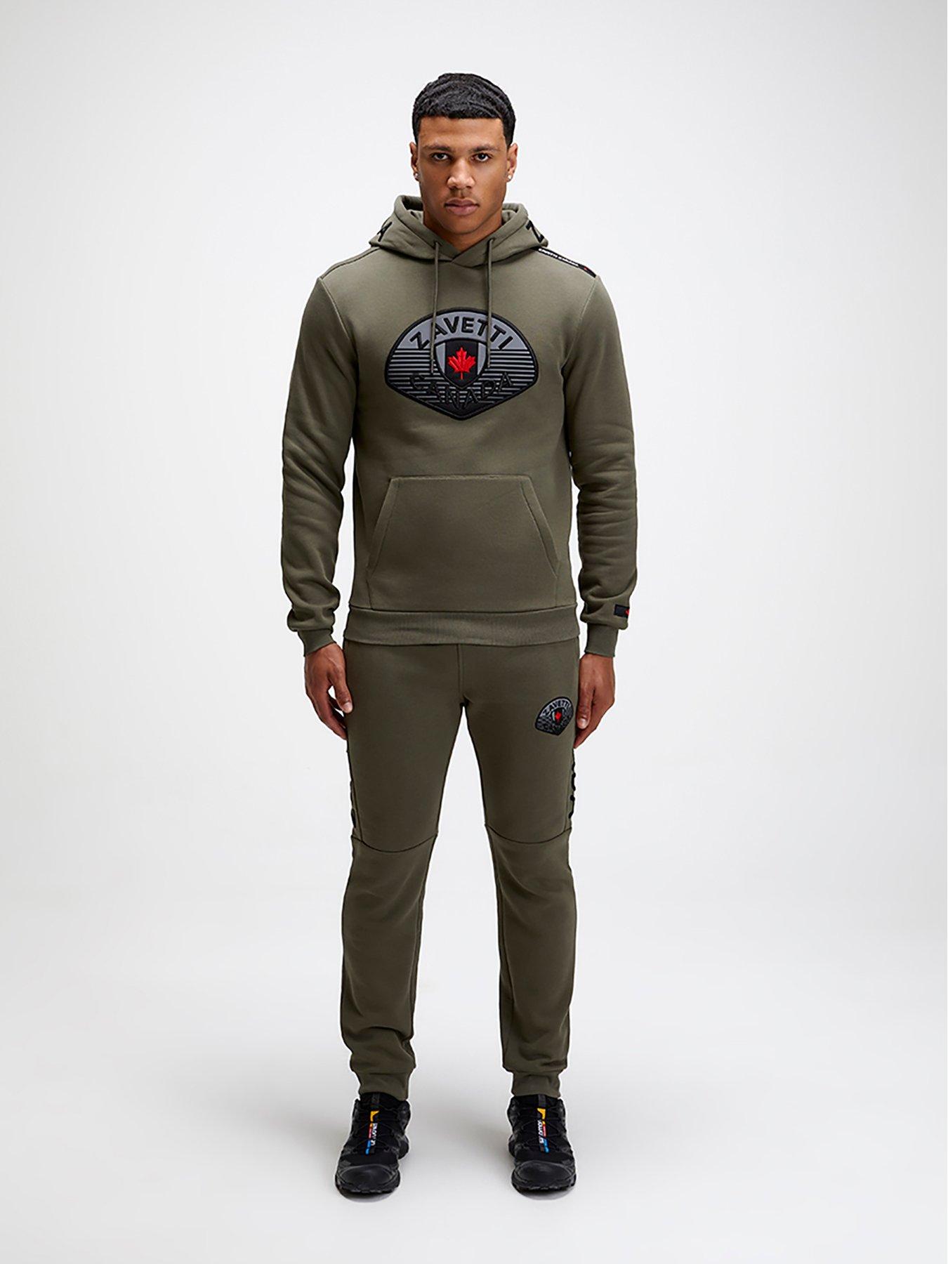 Zavetti Canada Botticini Reflective 2.0 Full Tracksuit Green Very Ireland