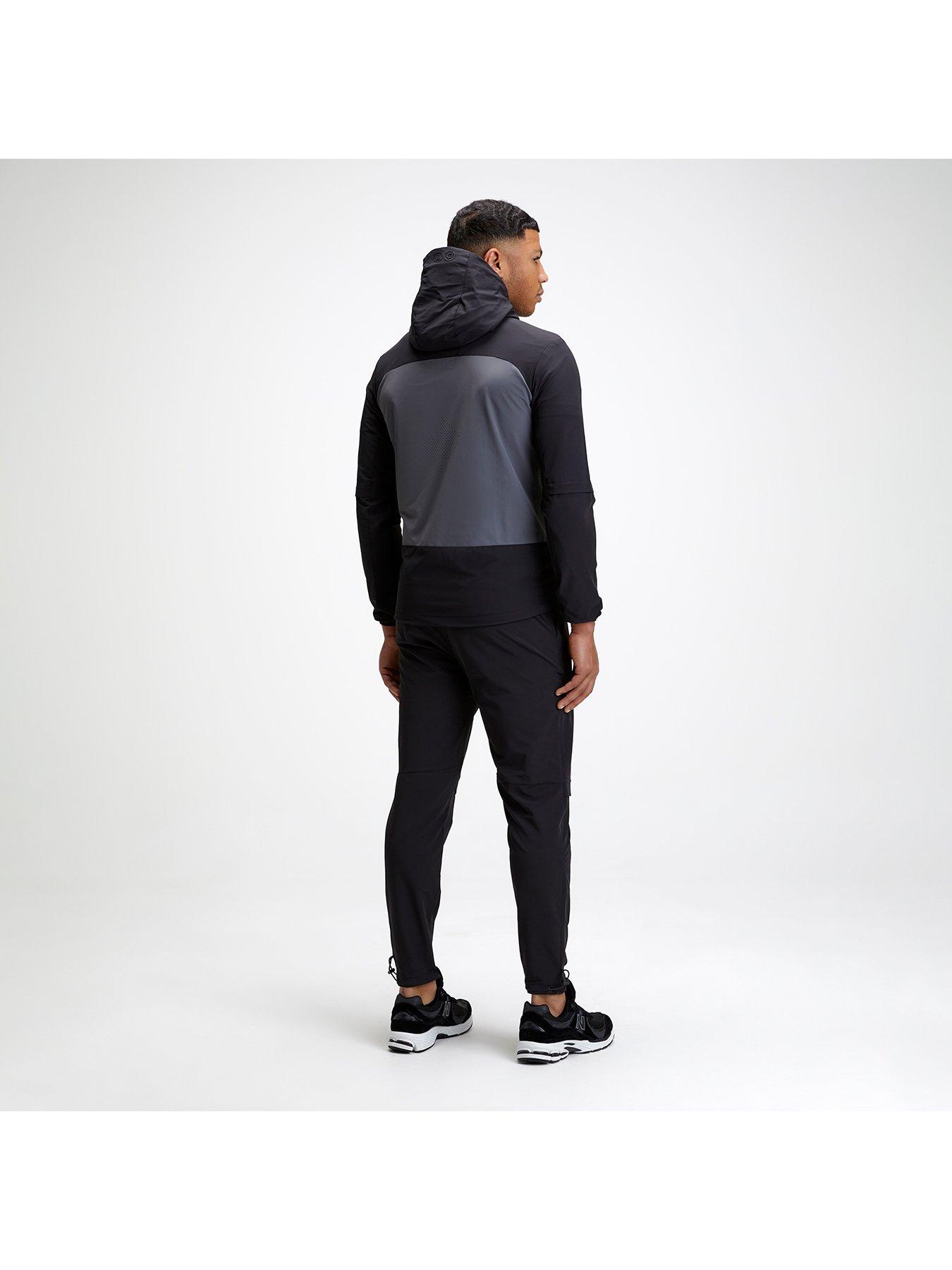 zavetti-canada-vosso-woven-zip-hoodie-blackdetail