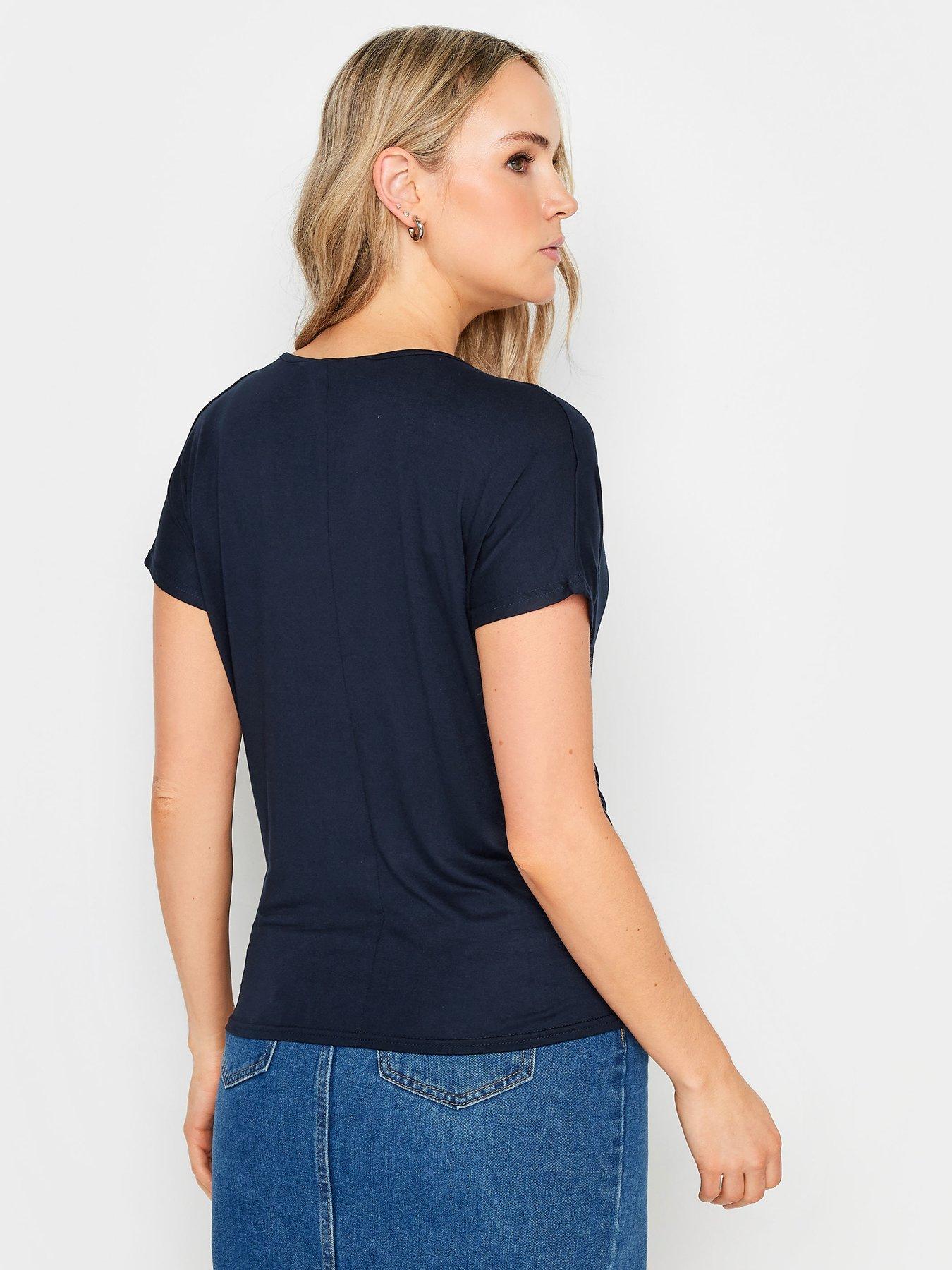 long-tall-sally-tall-navy-grown-on-sleeve-wrap-topstillFront