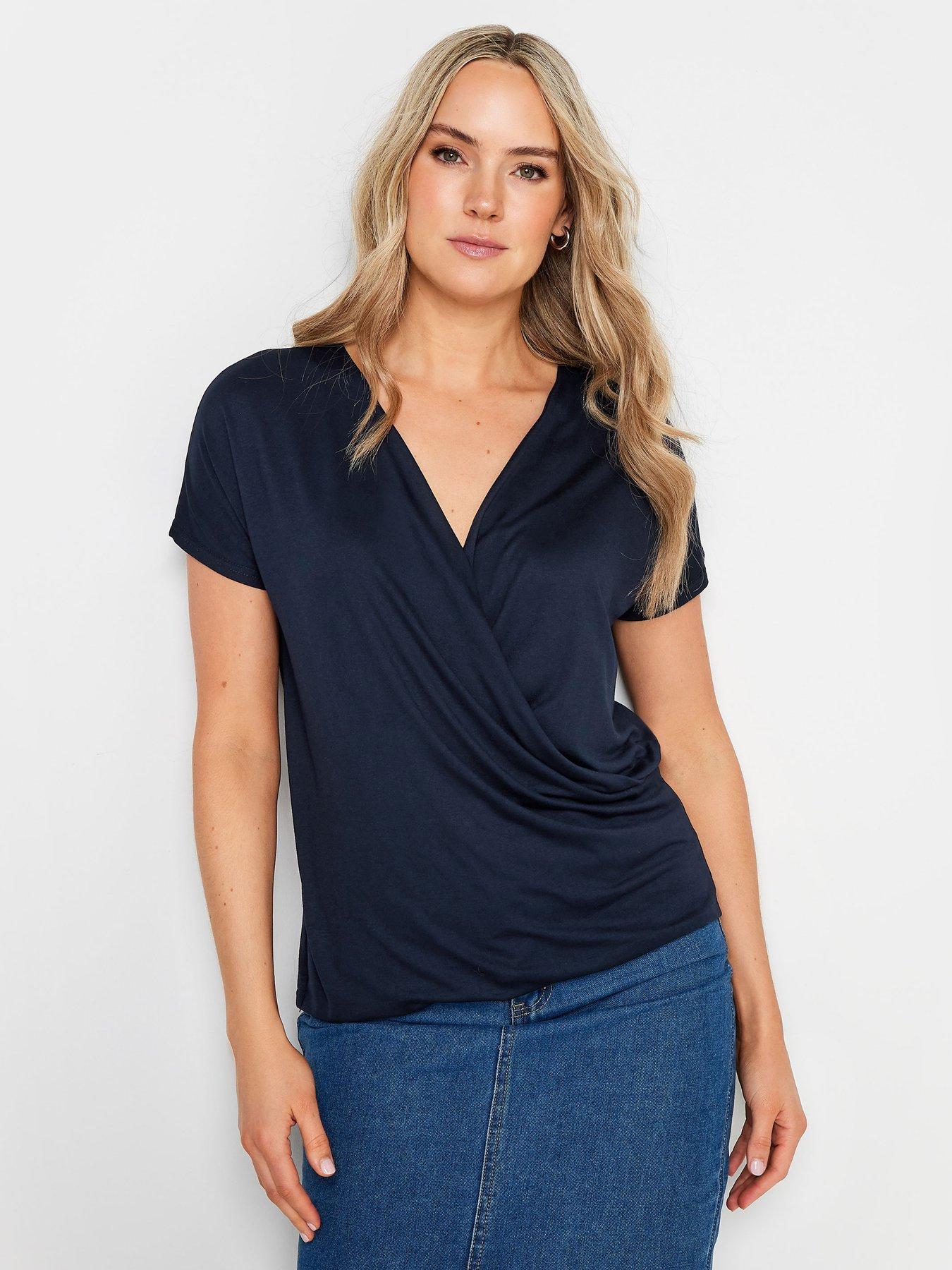 long-tall-sally-tall-navy-grown-on-sleeve-wrap-topoutfit