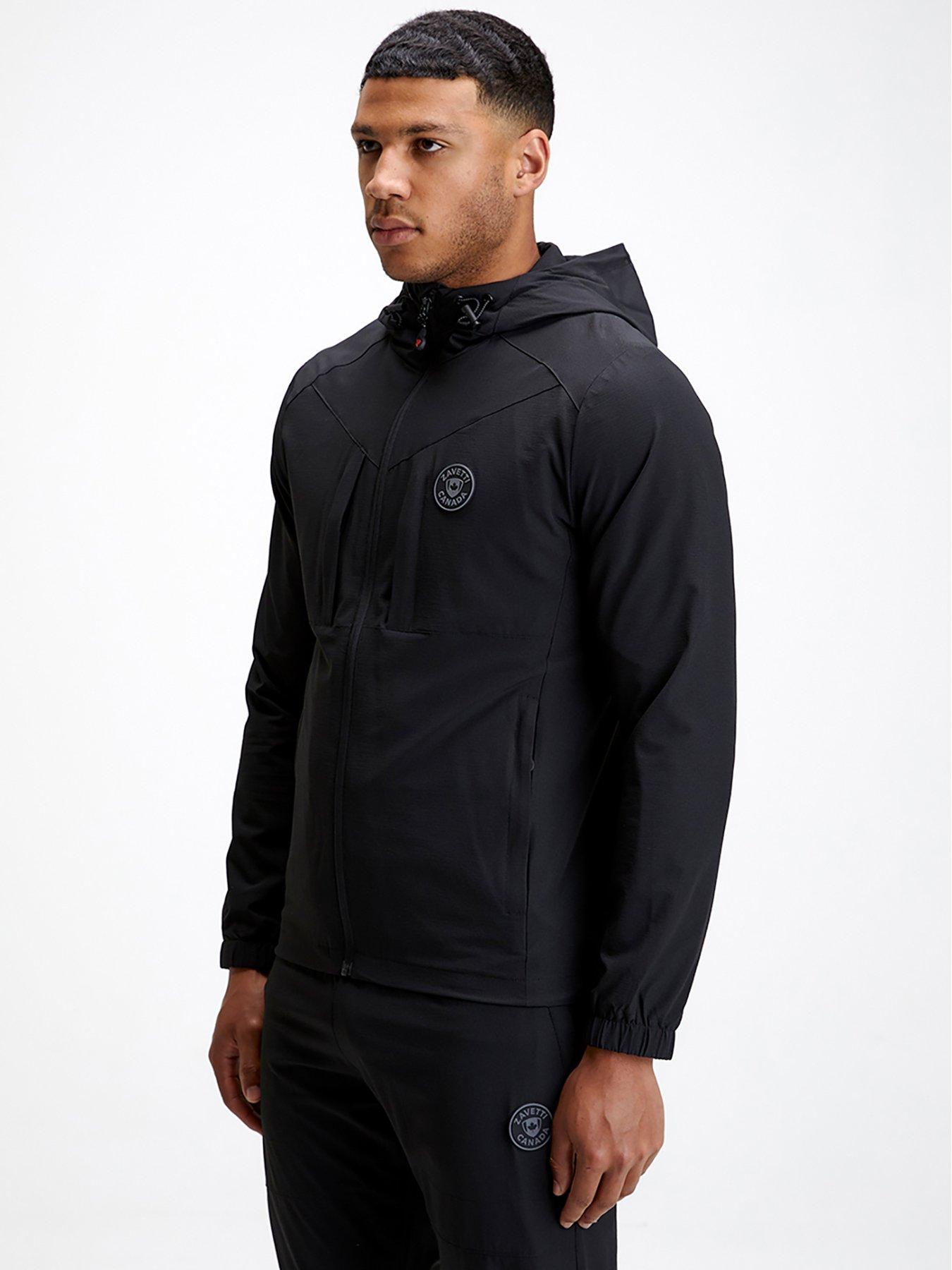 zavetti-canada-zavetti-canada-dentero-woven-zip-hoodie--blackdetail