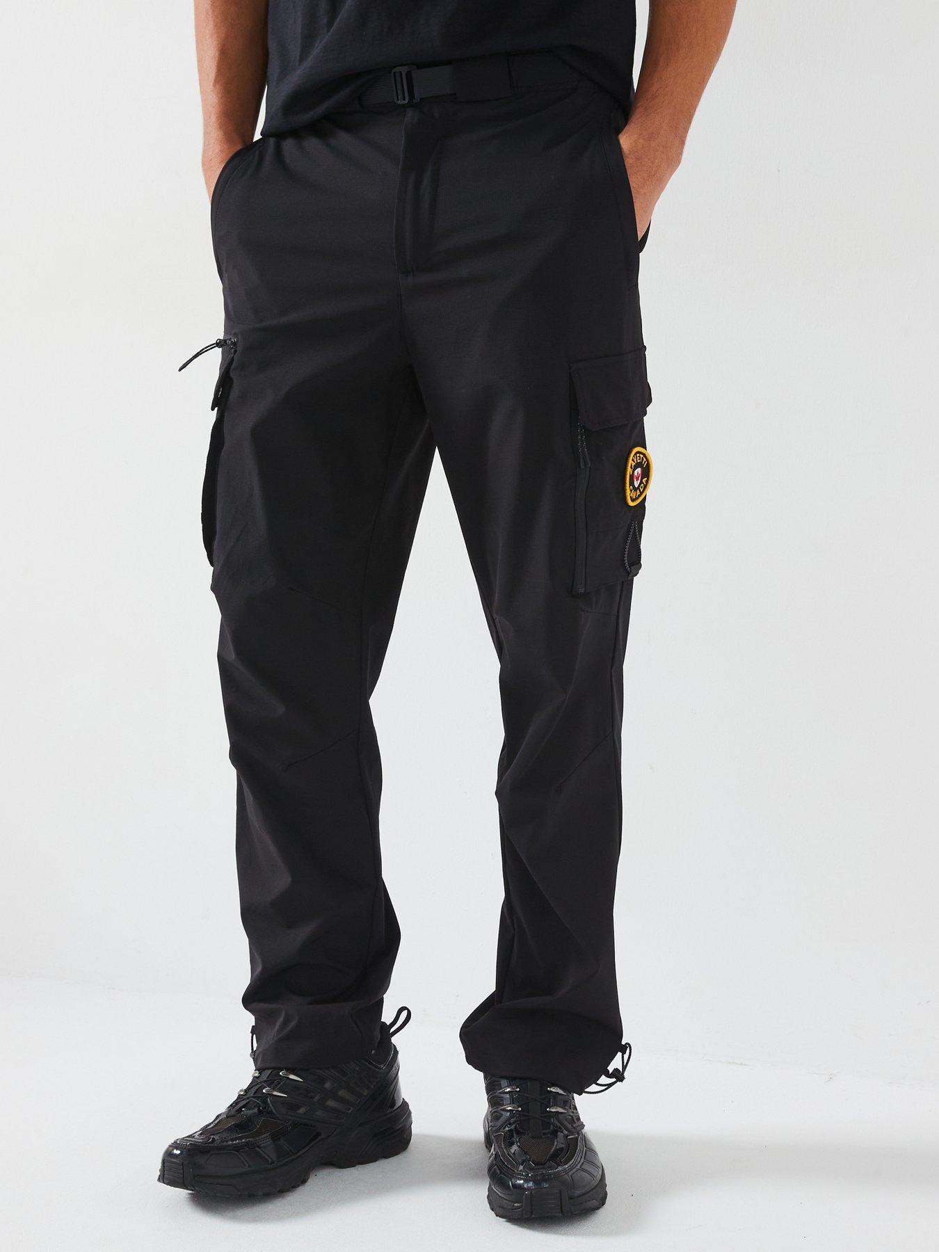 zavetti-canada-zavetti-canada-vecho-woven-cargo-pants--black