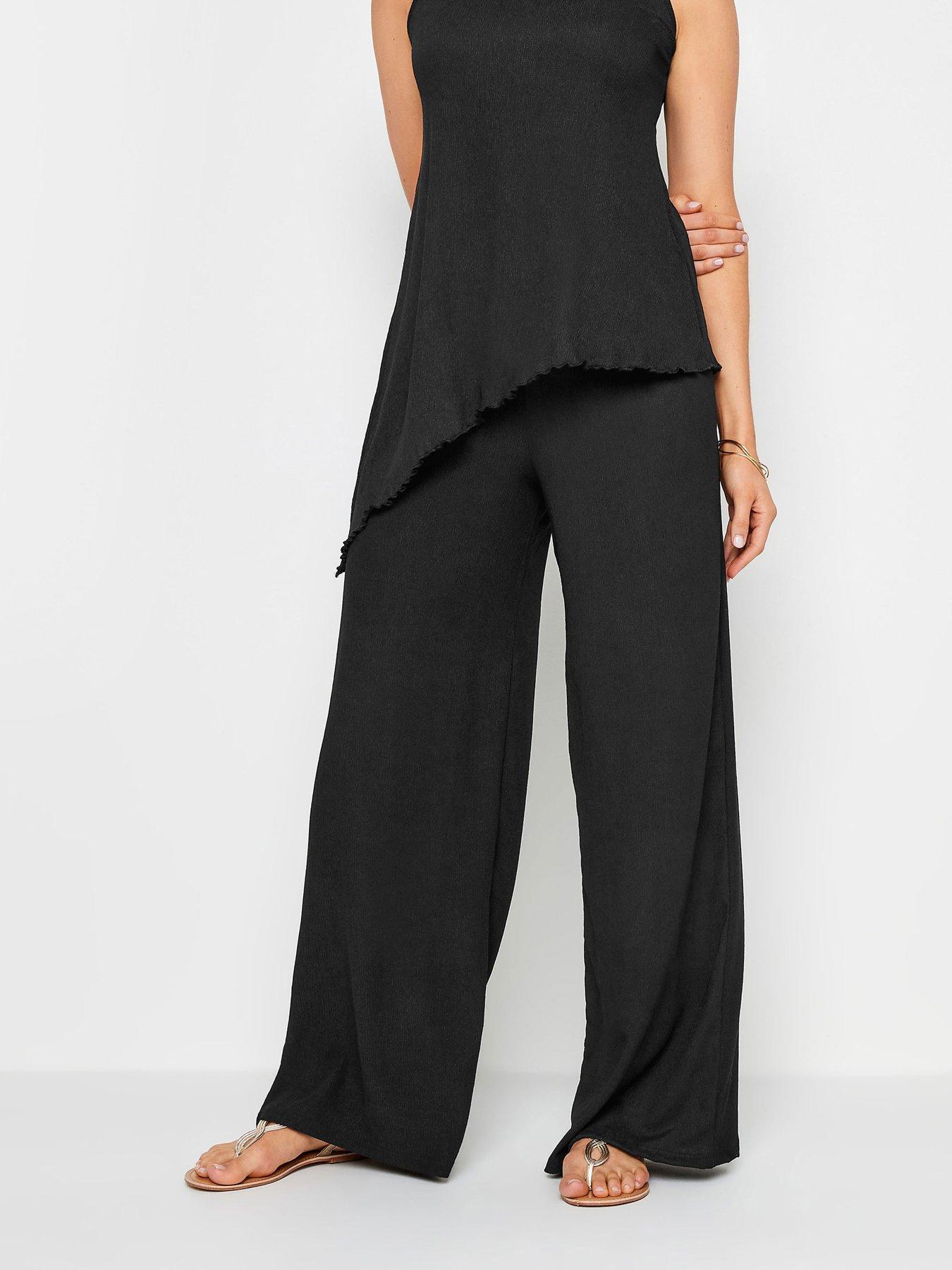 long-tall-sally-tall-navy-textured-trousers-36