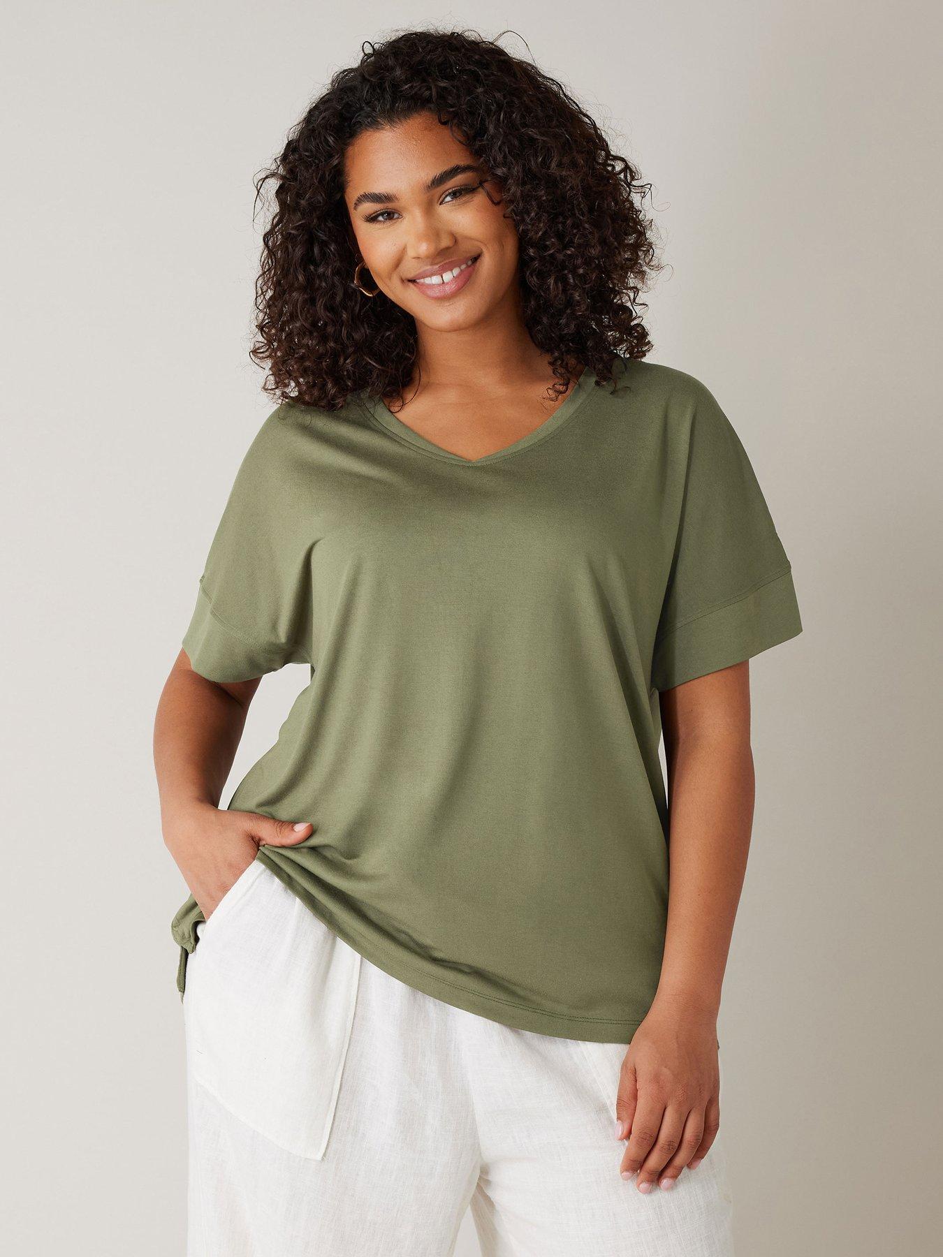 evans-v-neck-modal-t-shirt-khaki