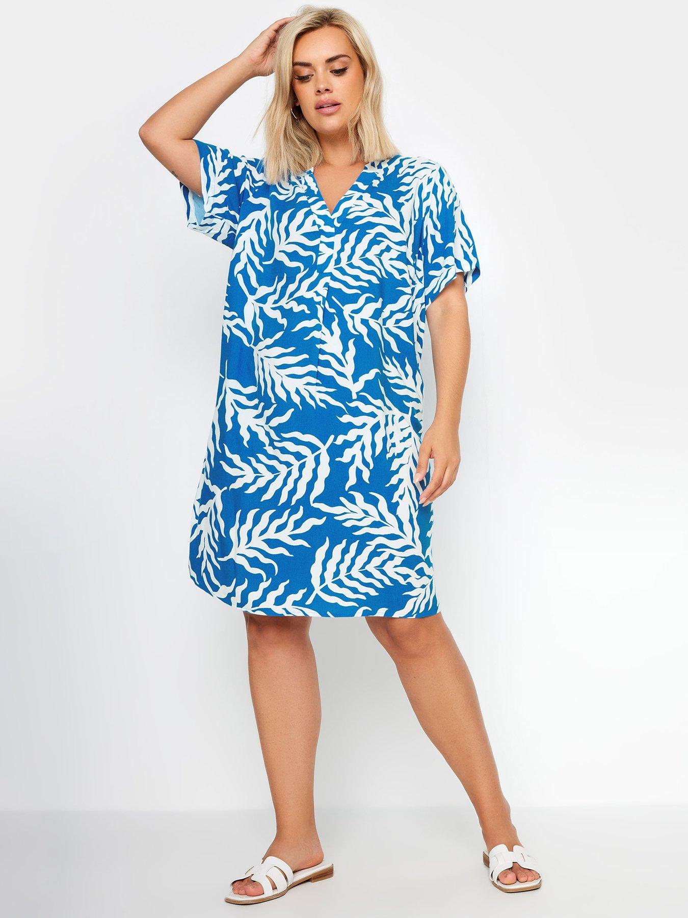 yours-curve-tunic-dress-blueback