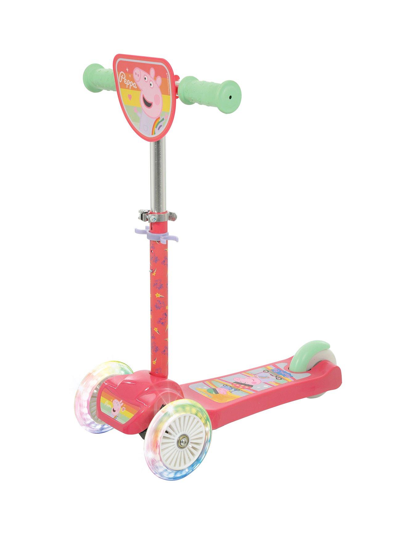 Image 1 of 6 of Peppa Pig Mini Go! Tilt Scooter with Lights