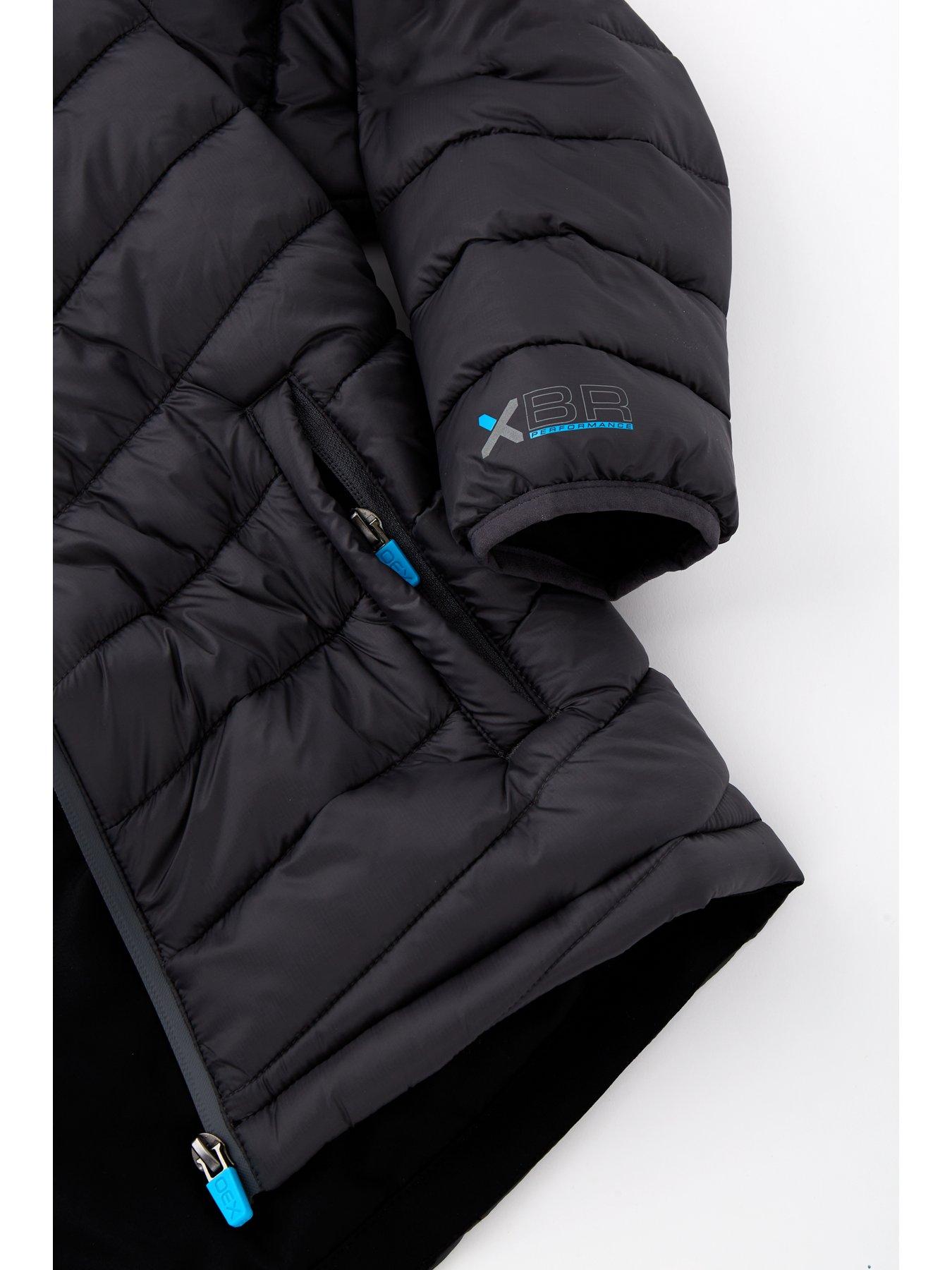 Image 4 of 4 of OEX Boys Junior Murdos Padded Jacket - Grey