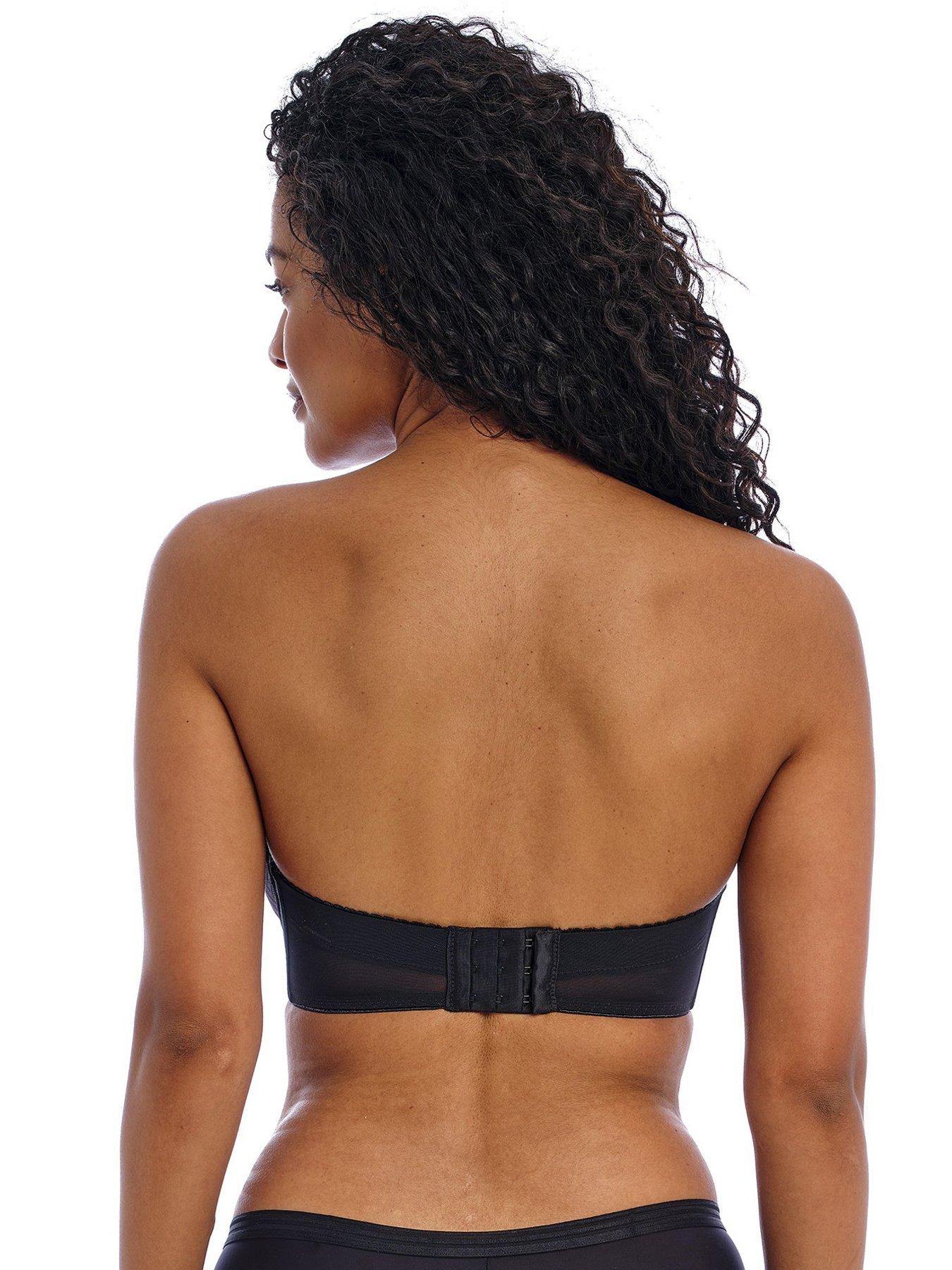 undefined Freya Tailored Underwired Moulded Strapless Bra - Black