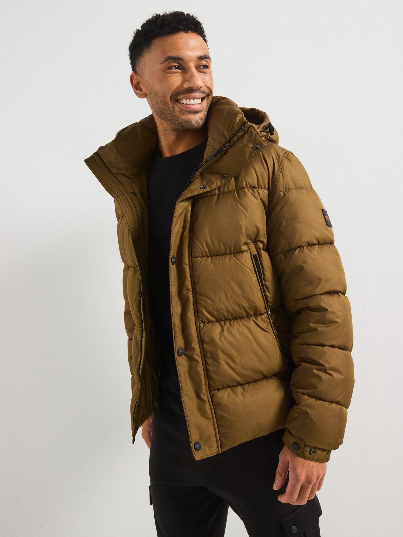 boss-omaris-regular-fit-quilted-hooded-jacket-khaki