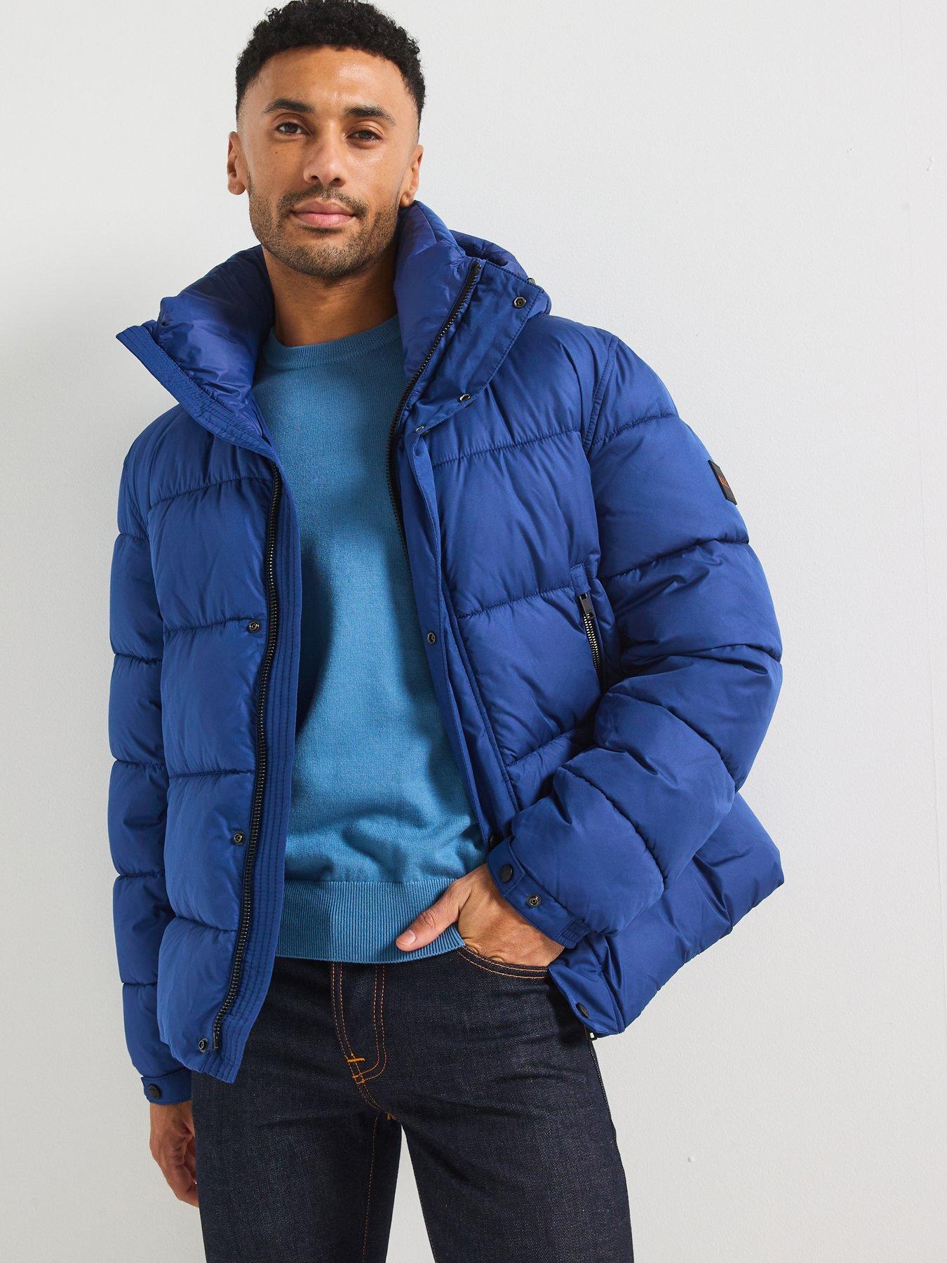 boss-omaris-regular-fit-quilted-hooded-jacket-blue