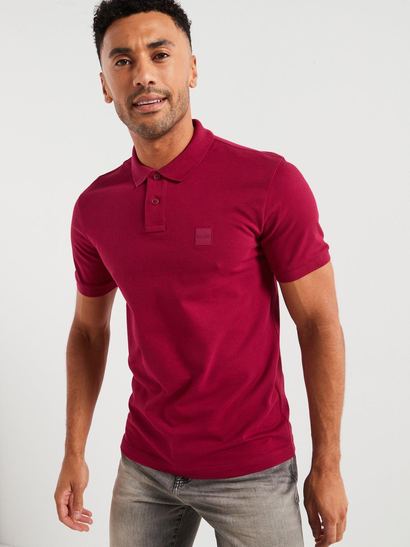 boss-boss-passenger-slim-fit-short-sleeve-polo-shirt-dark-red