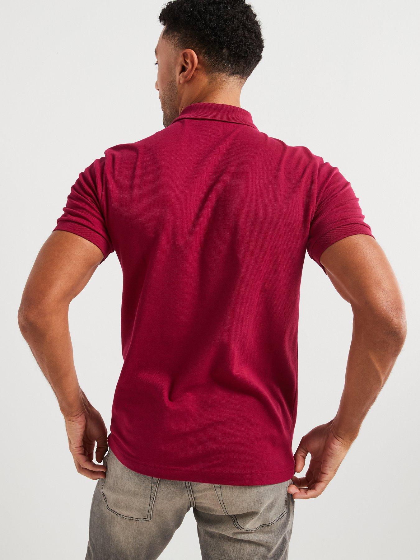 boss-passenger-slim-fit-short-sleeve-polo-shirt-dark-redstillFront