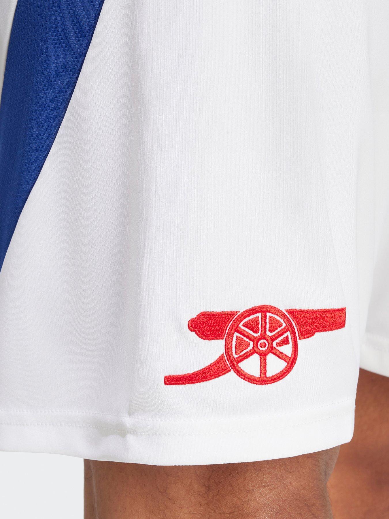 adidas-arsenal-mens-2425-home-stadium-shorts-whiteoutfit