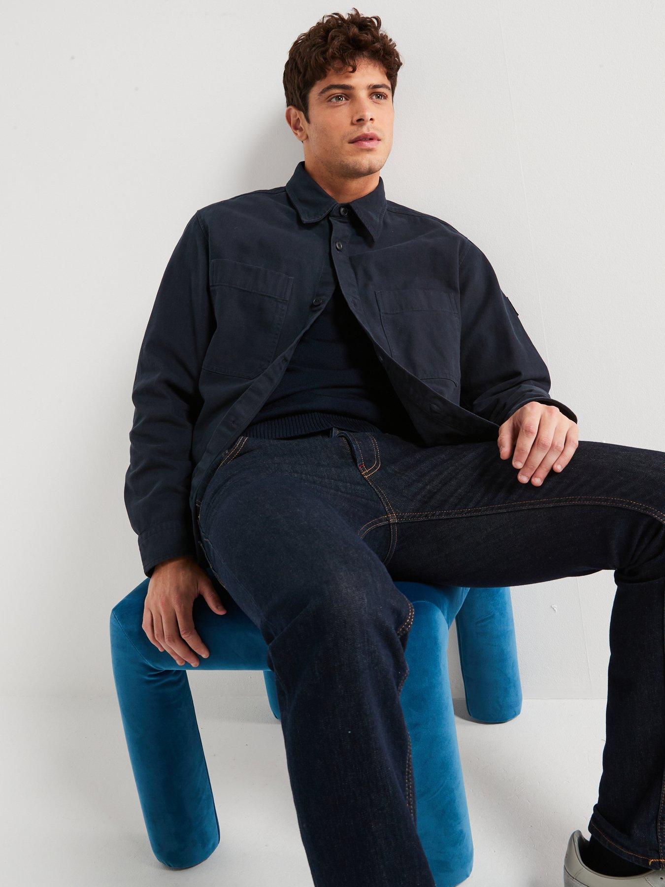 boss-lerato-m-oversize-fit-double-pocket-overshirt-navydetail