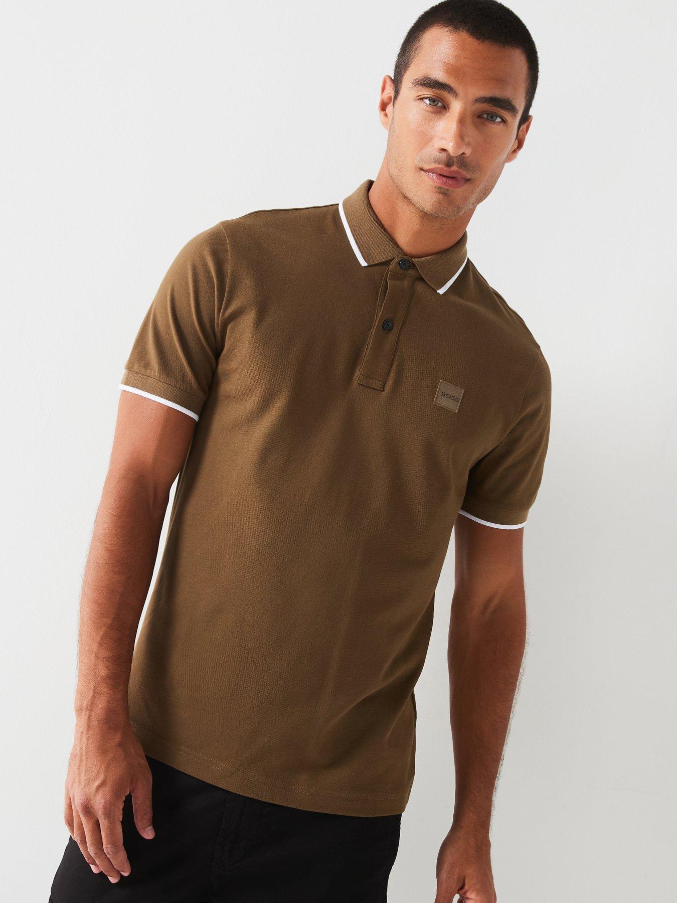 boss-boss-passertip-slim-fit-short-sleeve-polo-shirt-khaki