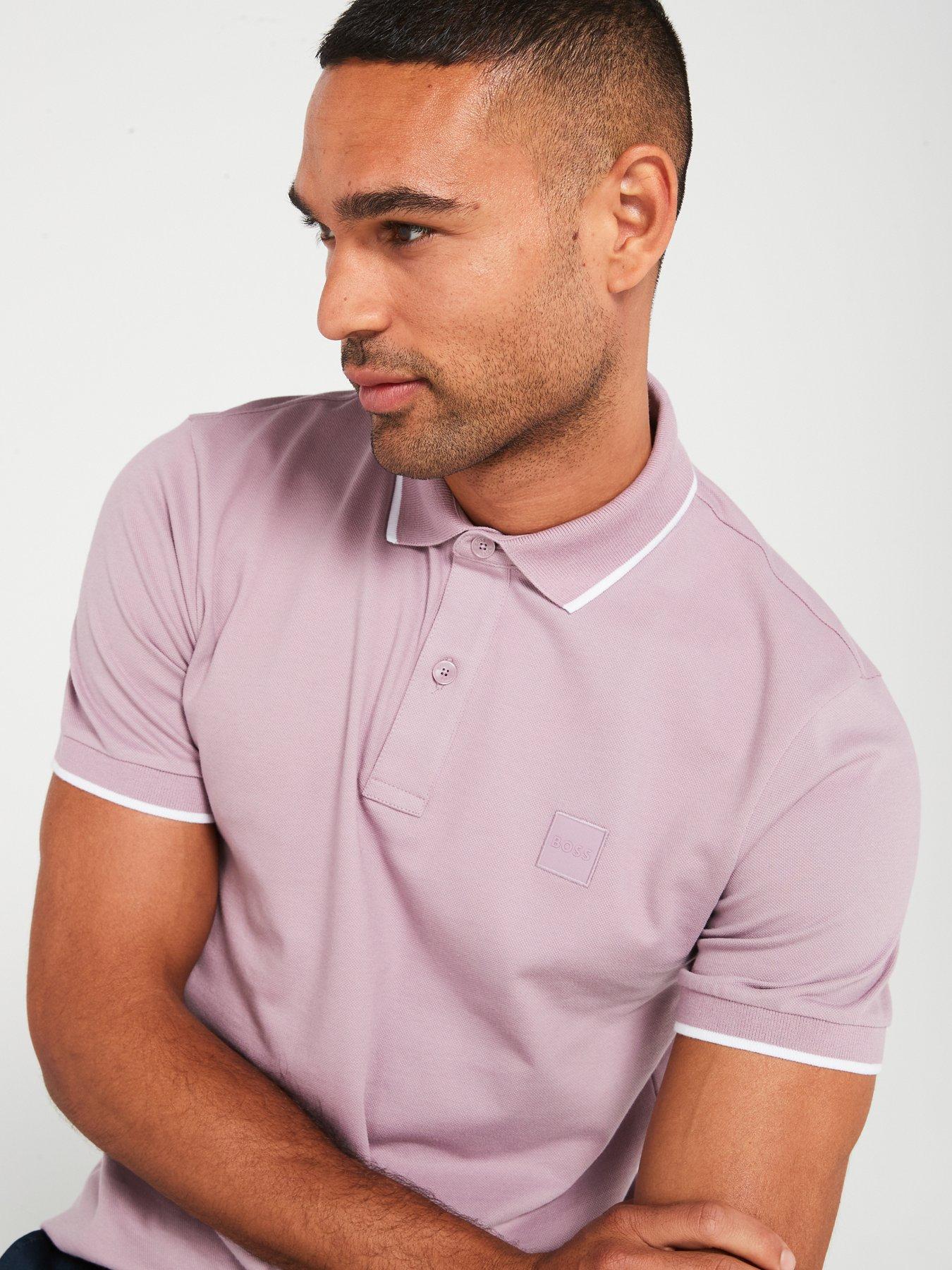 boss-boss-passertip-slim-fit-short-sleeve-polo-shirt-purpleoutfit