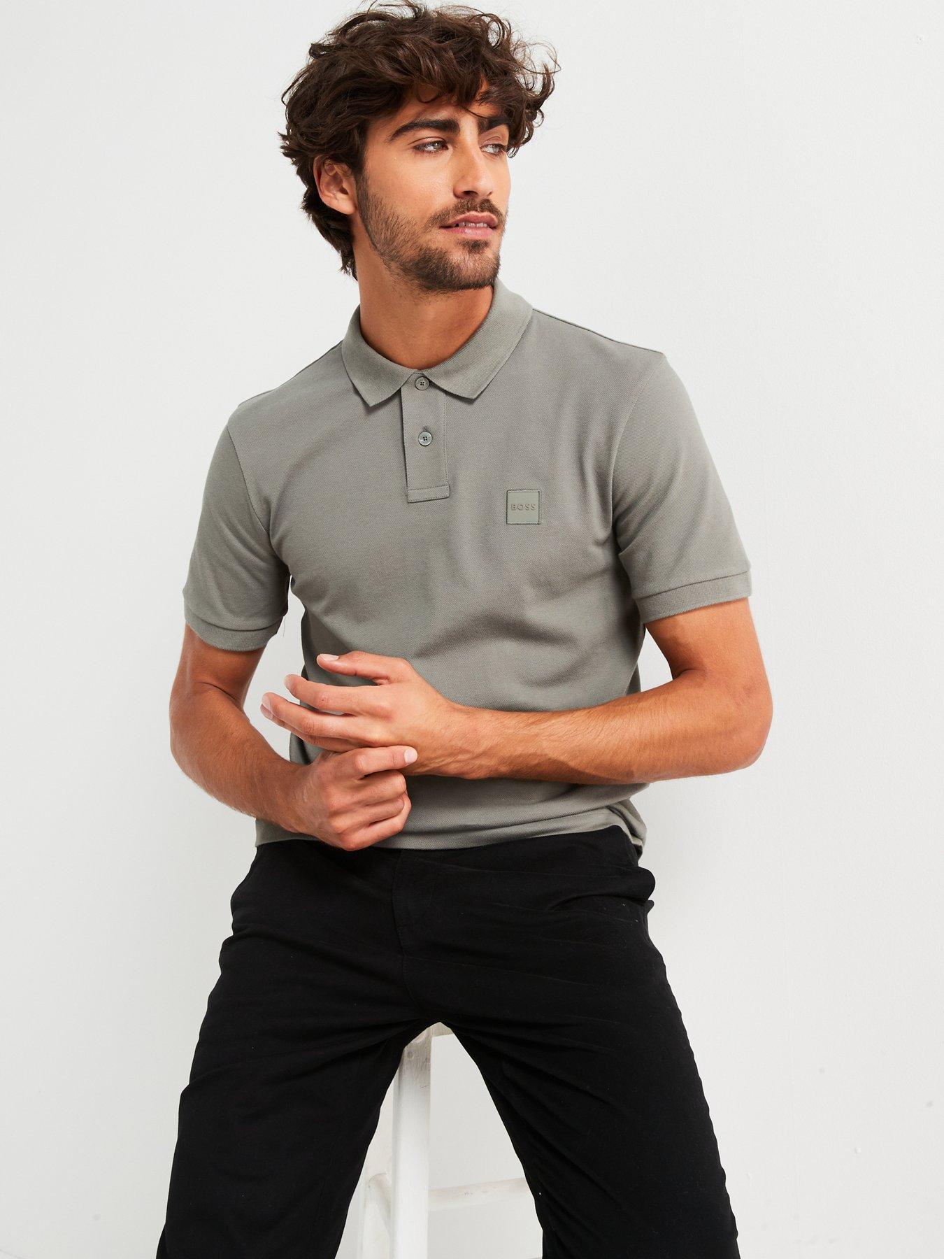 boss-passenger-slim-fit-short-sleeve-polo-shirt-greydetail
