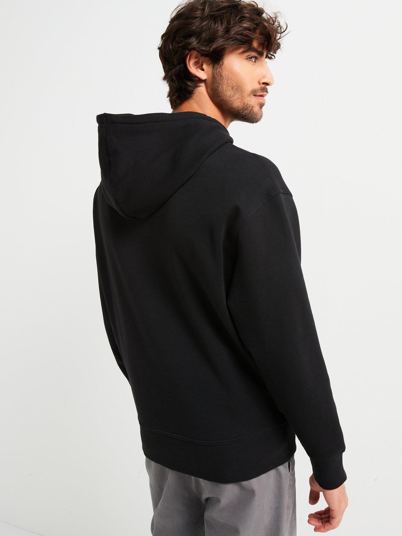 boss-wesmallhood-regular-fit-centre-logo-overhead-hoodie-blackstillFront