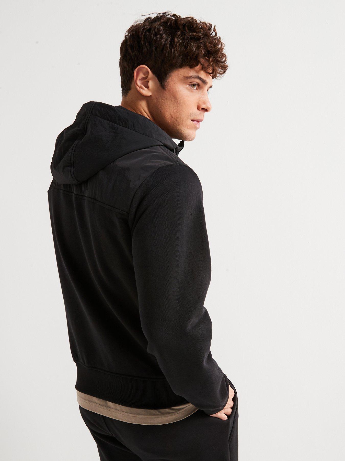 boss-zetwillnylon2-relaxed-fit-nylon-overhead-hoodie-blackstillFront