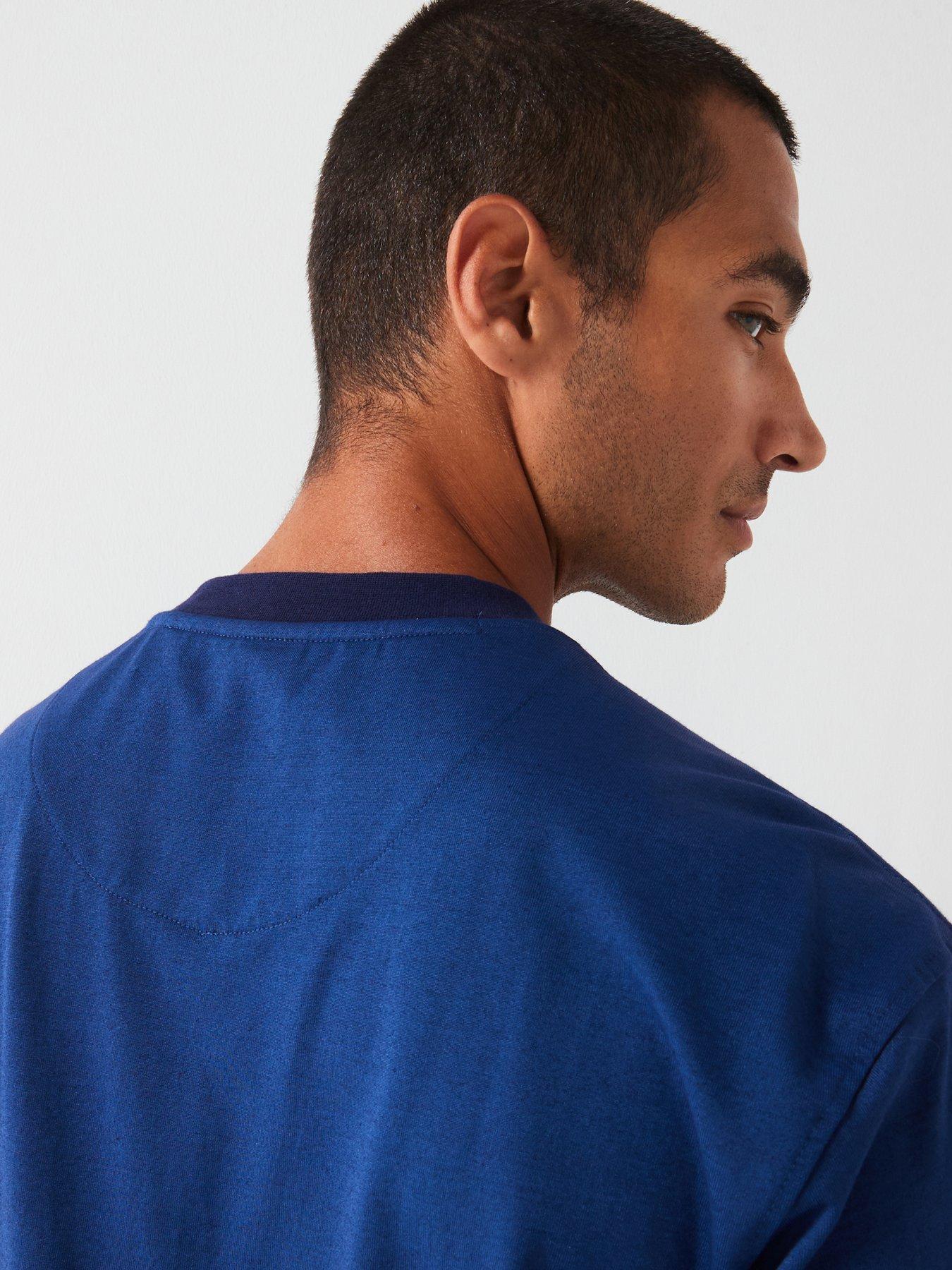 boss-boss-te-treated-relaxed-fit-pocket-t-shirt-bluedetail