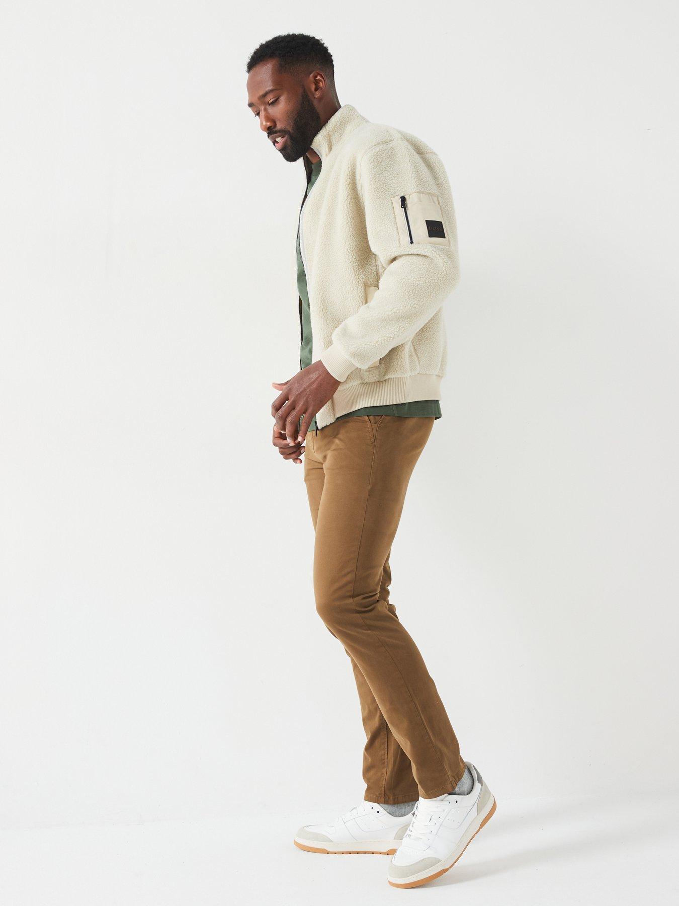 Image 3 of 5 of BOSS Slim Fit Chinos - Khaki