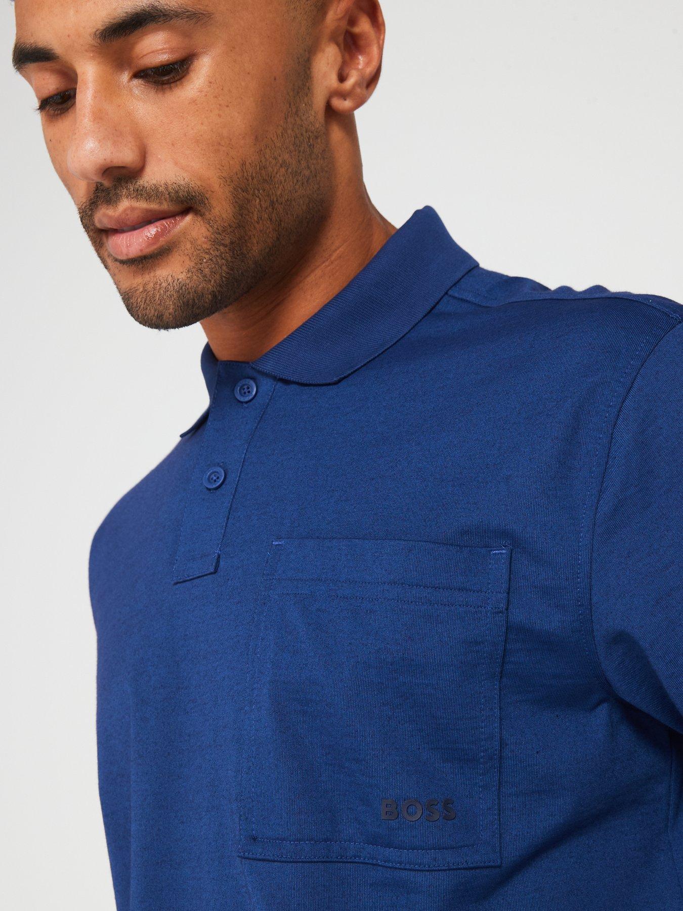 boss-pe-treated-relaxed-fit-contrast-collar-pocket-polo-shirt-blueoutfit