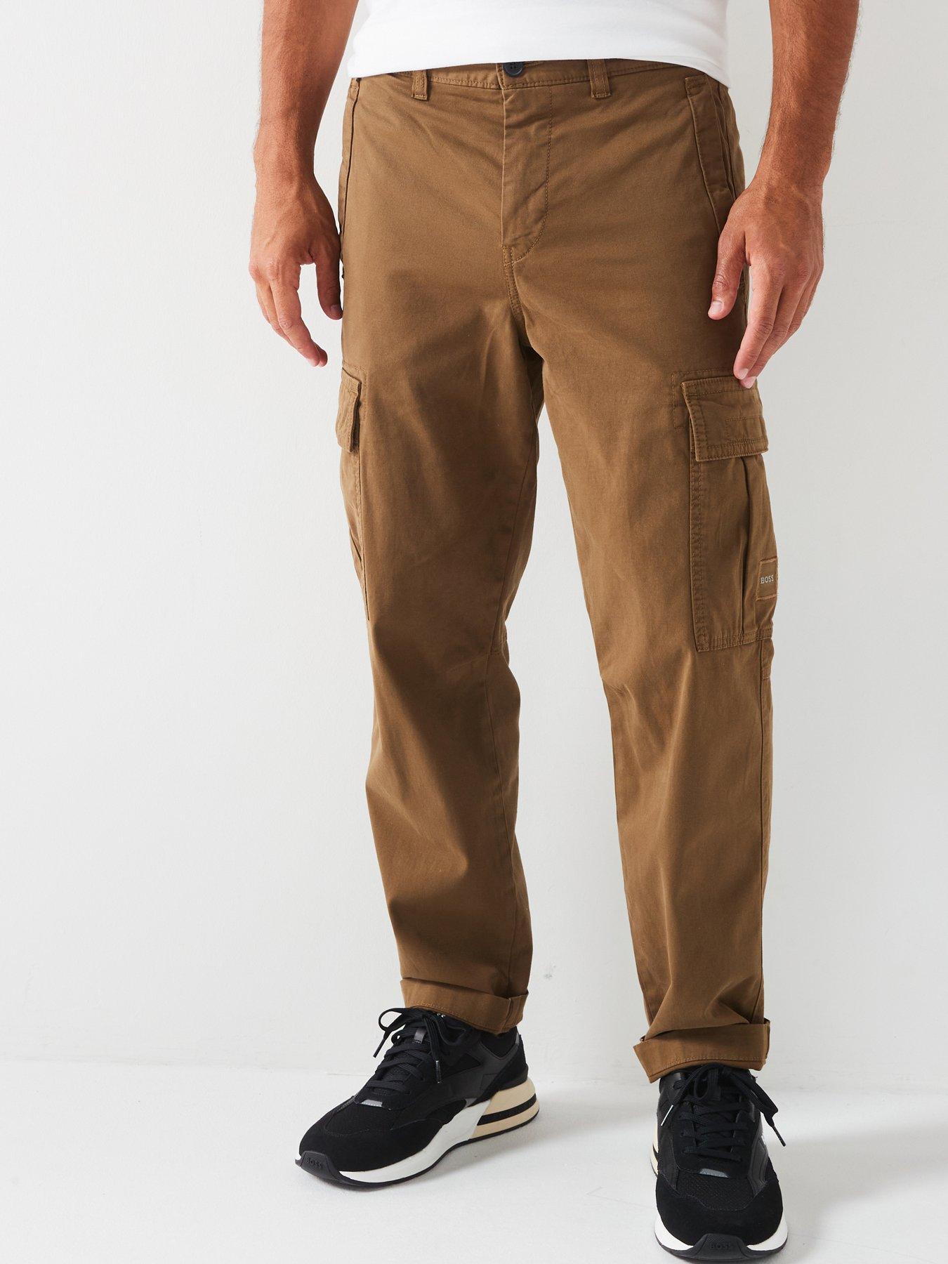 Image 1 of 5 of BOSS Boss Sisla-7-Cargo Pants - Khaki