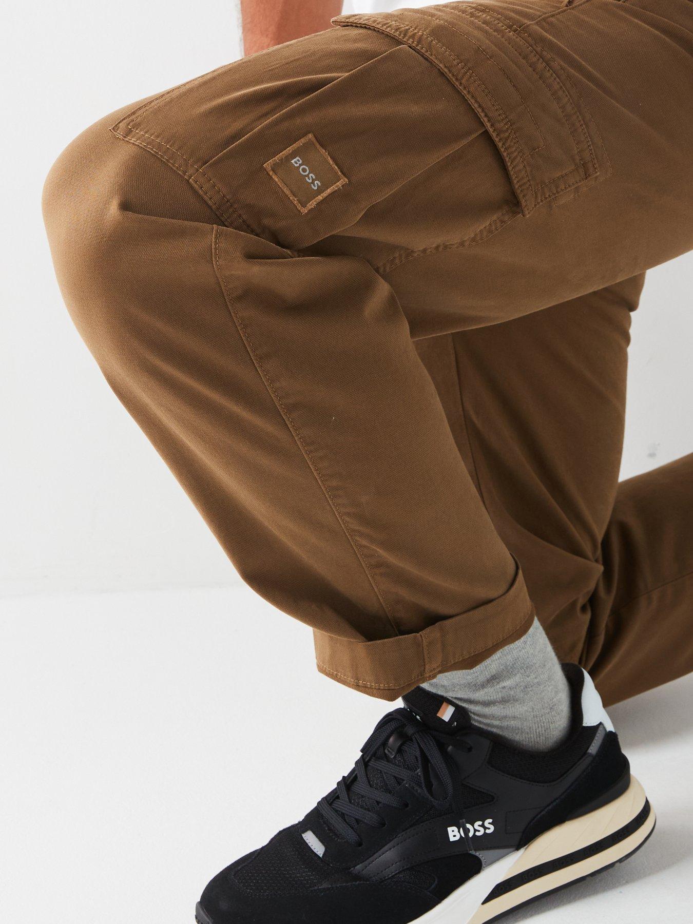 Image 4 of 5 of BOSS Boss Sisla-7-Cargo Pants - Khaki