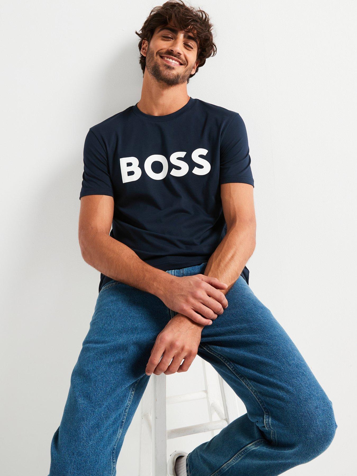 boss-boss-thinking-1-regular-fit-large-logo-t-shirt-blueoutfit