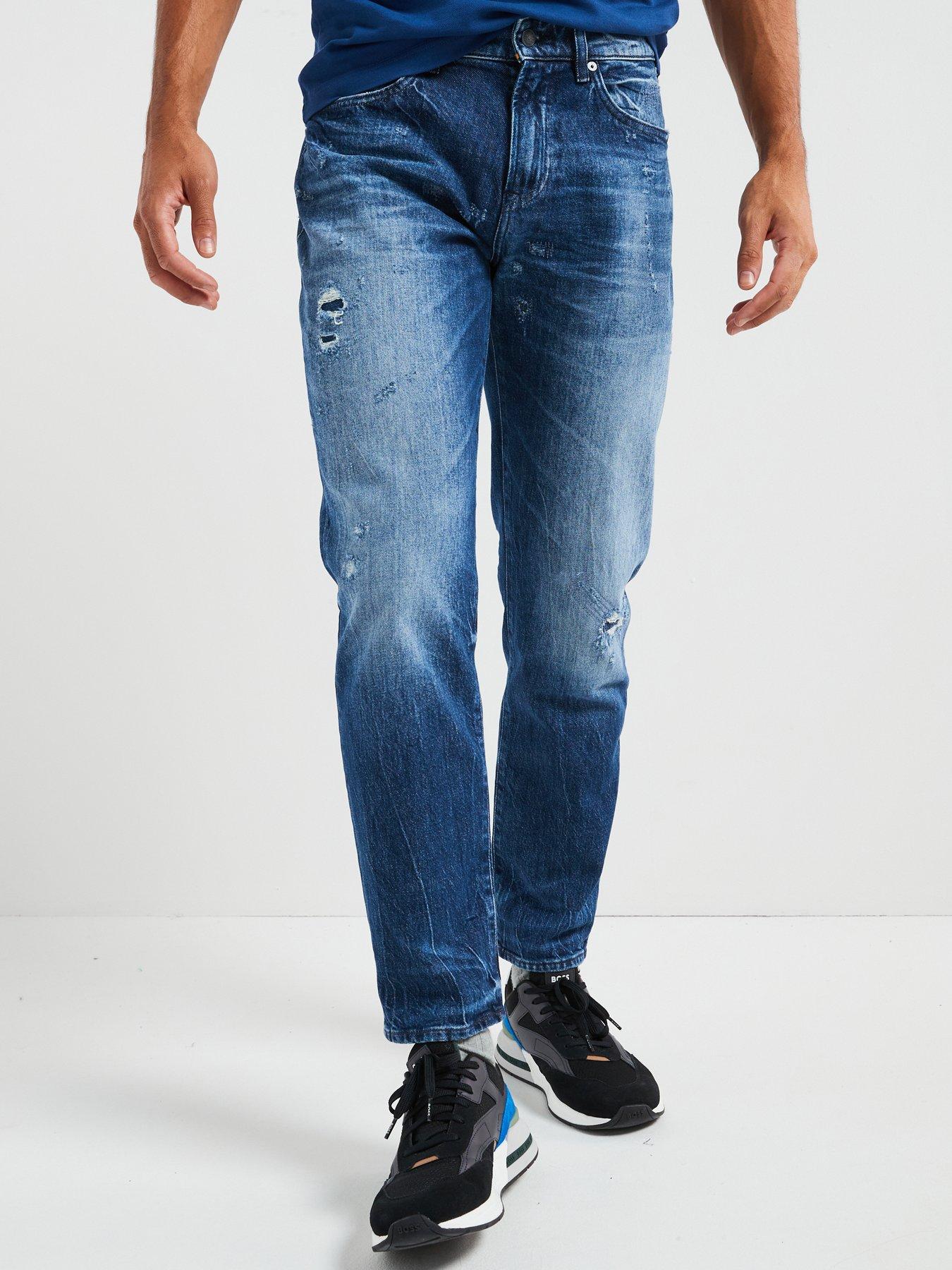 boss-boss-remaine-bo-bf-regular-fit-rip-amp-repair-jeans-mid-wash