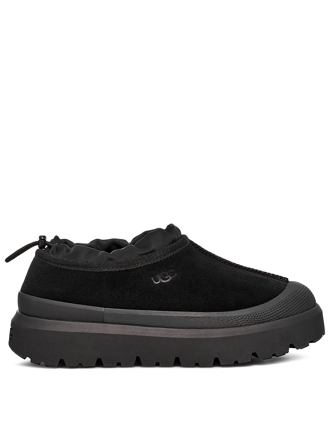 UGG Men's Tasman Weather Hybrid Casual Slip On Shoes - Black