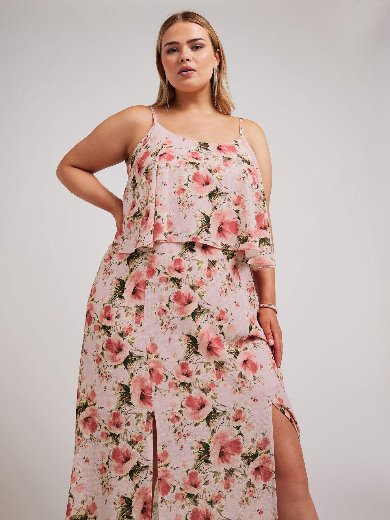 yours-curve-floral-overlay-maxi-dress-pinkoutfit