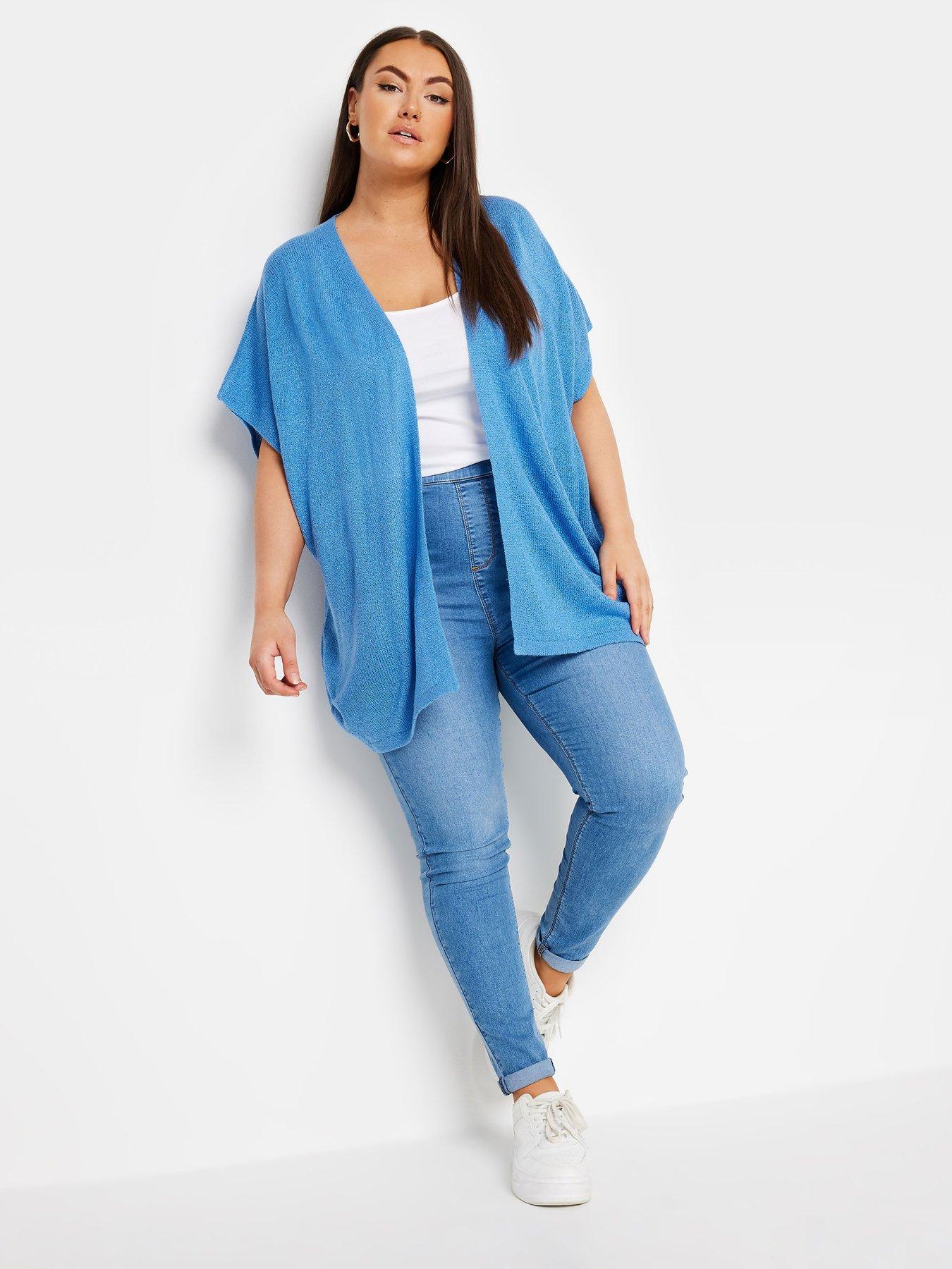 yours-curve-edge-to-edge-boxy-cardigan-blueback