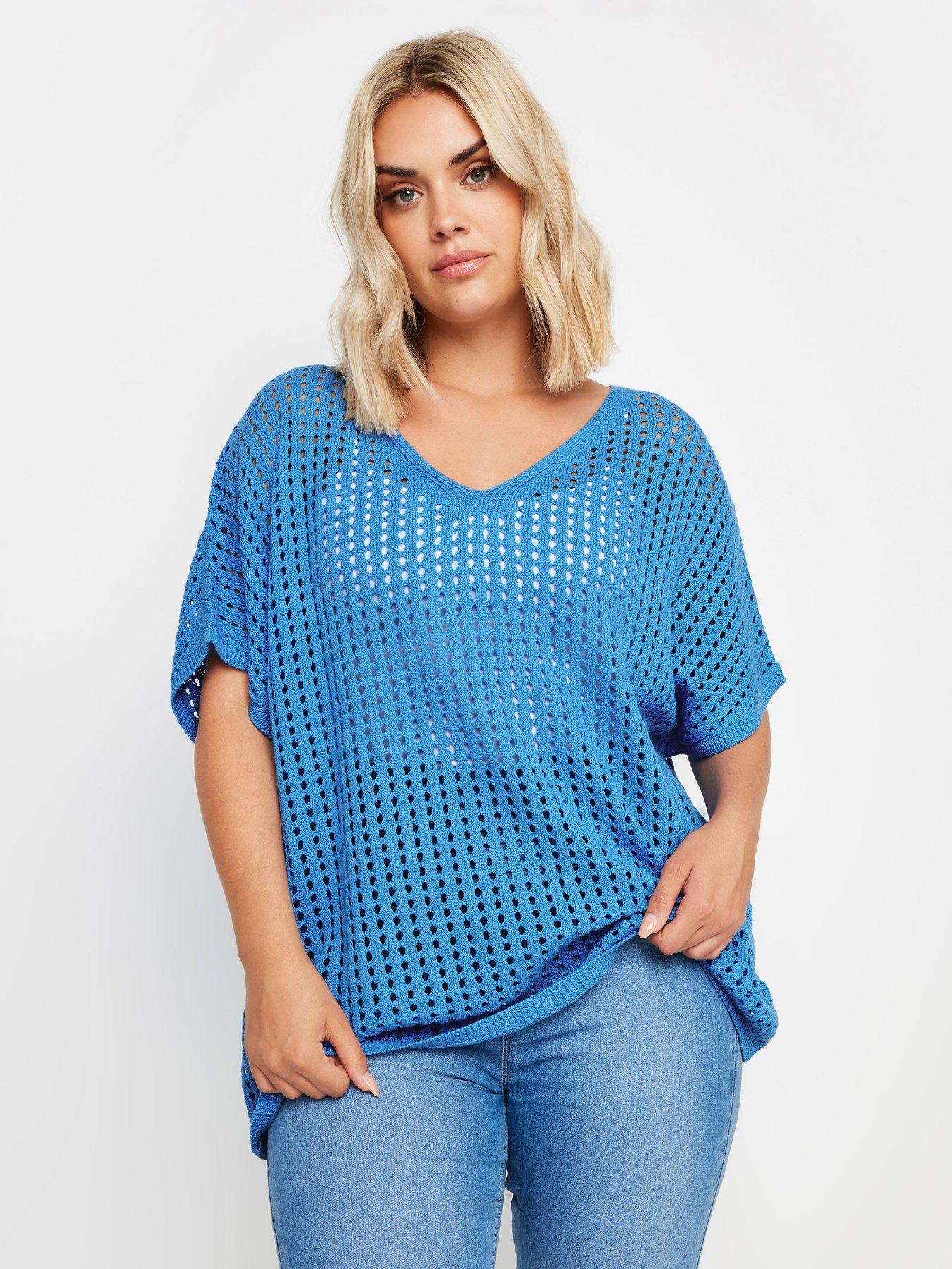 yours-curve-crochet-boxy-cover-up-top-blue