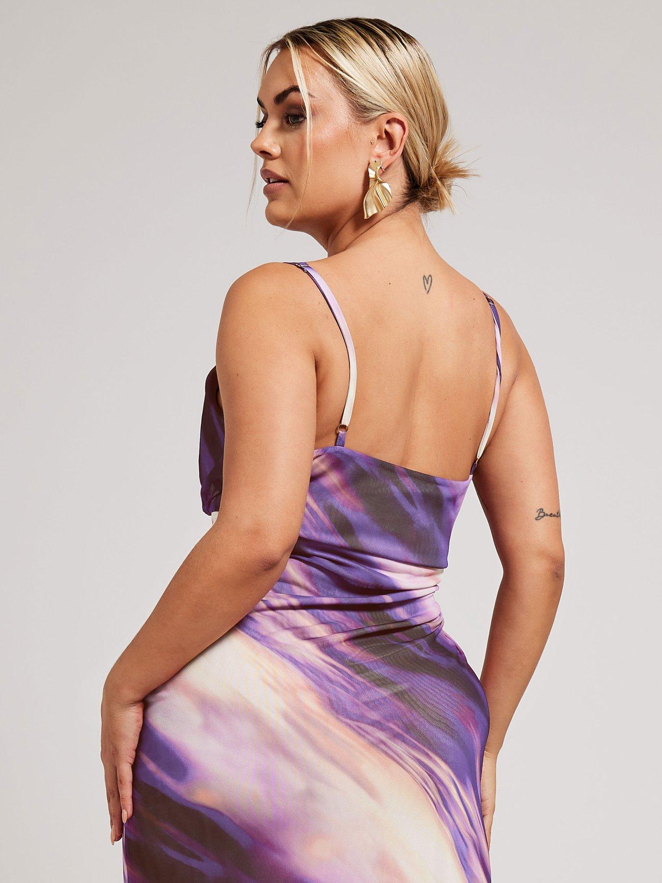 yours-curve-abstract-ombre-mesh-column-dress-purpleoutfit