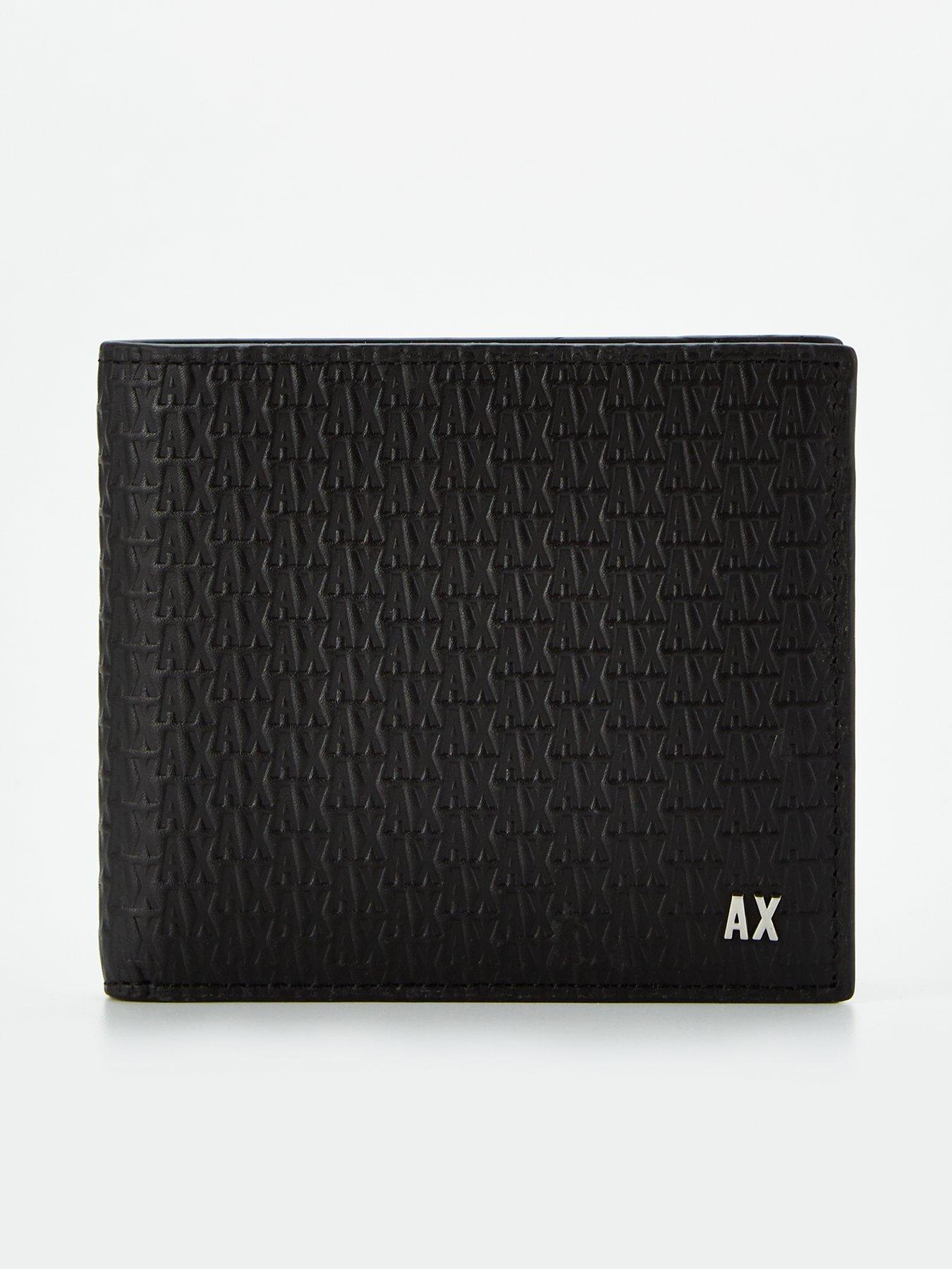 armani-exchange-micro-monogram-bi-fold-wallet-black