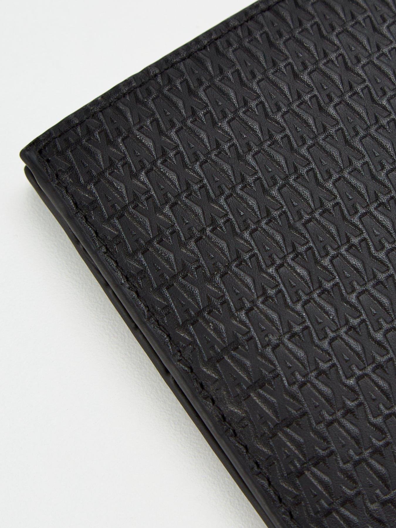 armani-exchange-micro-monogram-bi-fold-wallet-blackdetail