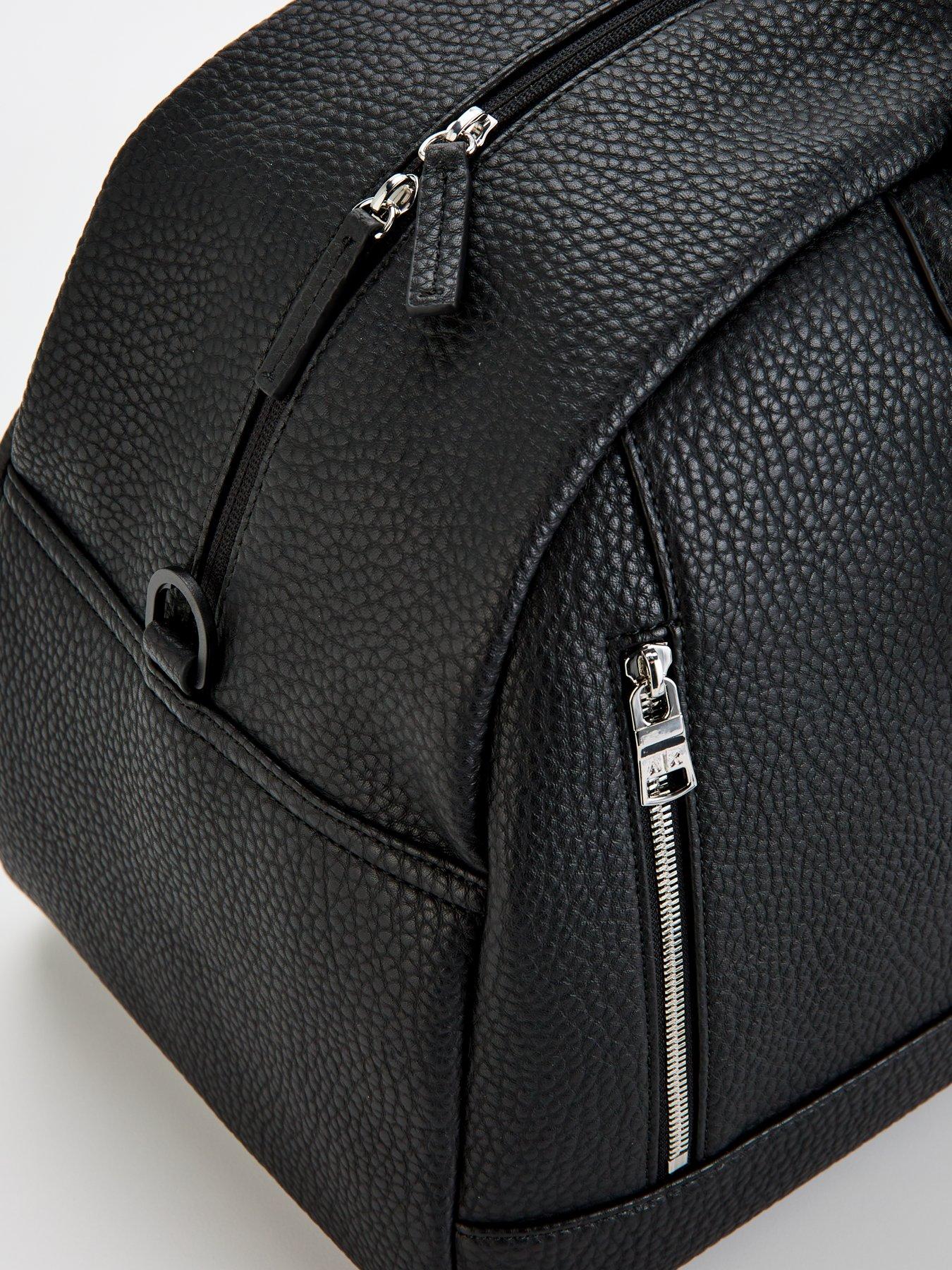 armani-exchange-armani-exchange-grained-duffle-bag-blackdetail